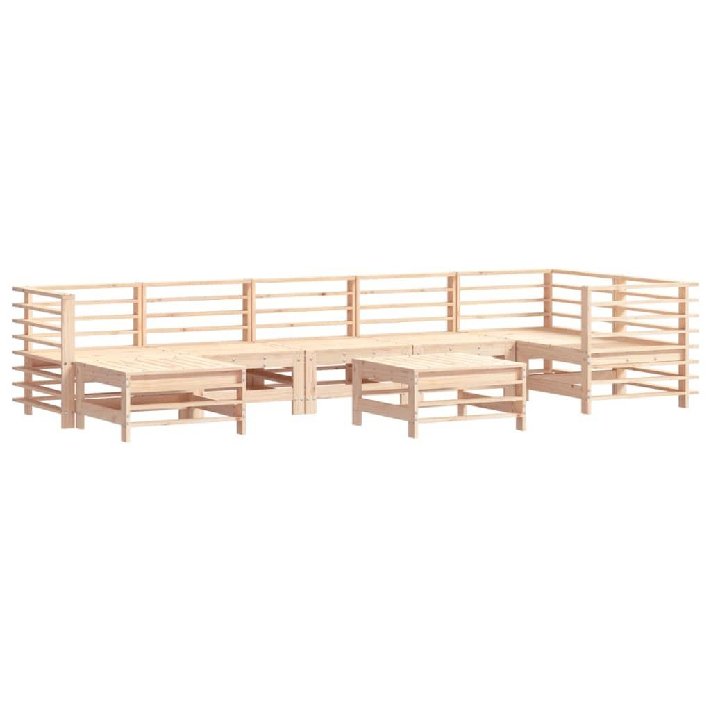 VidaXL Garten lounge set holz