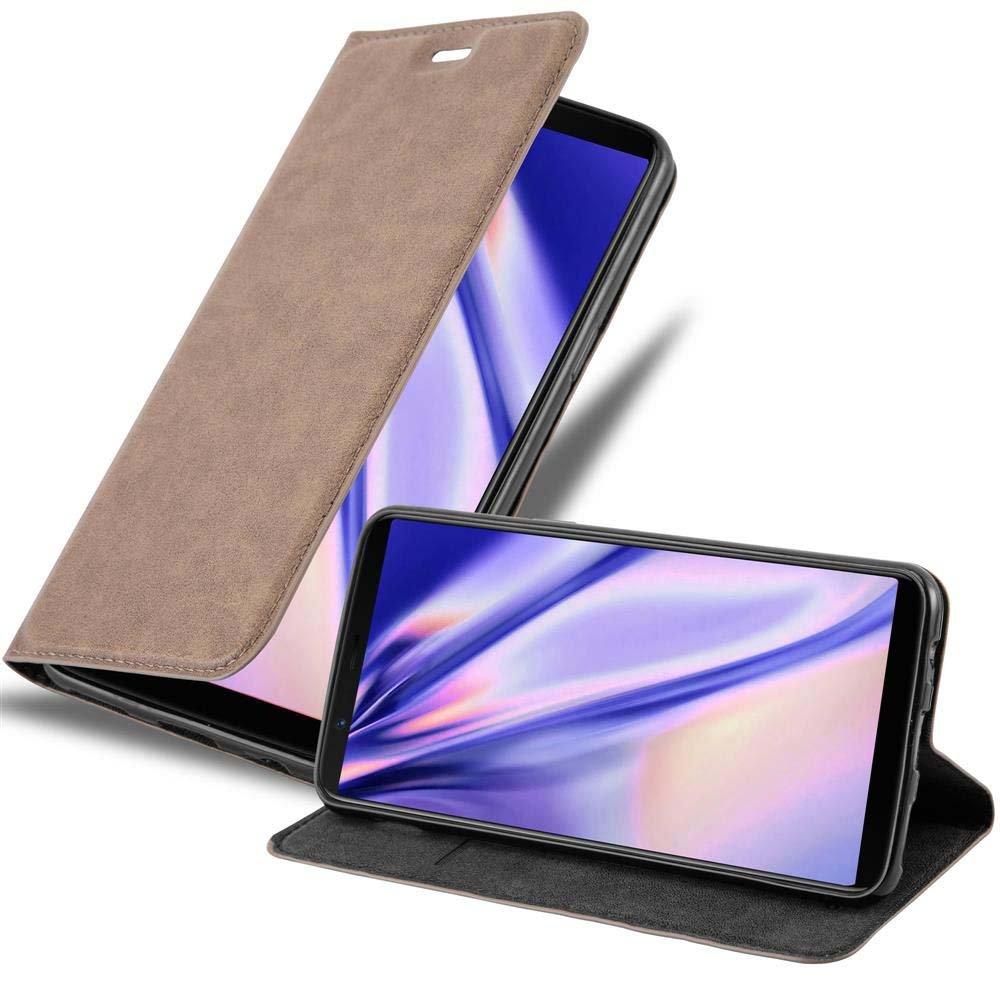 Cadorabo Hülle für OnePlus 5T Magnetverschluss, Kartenfach