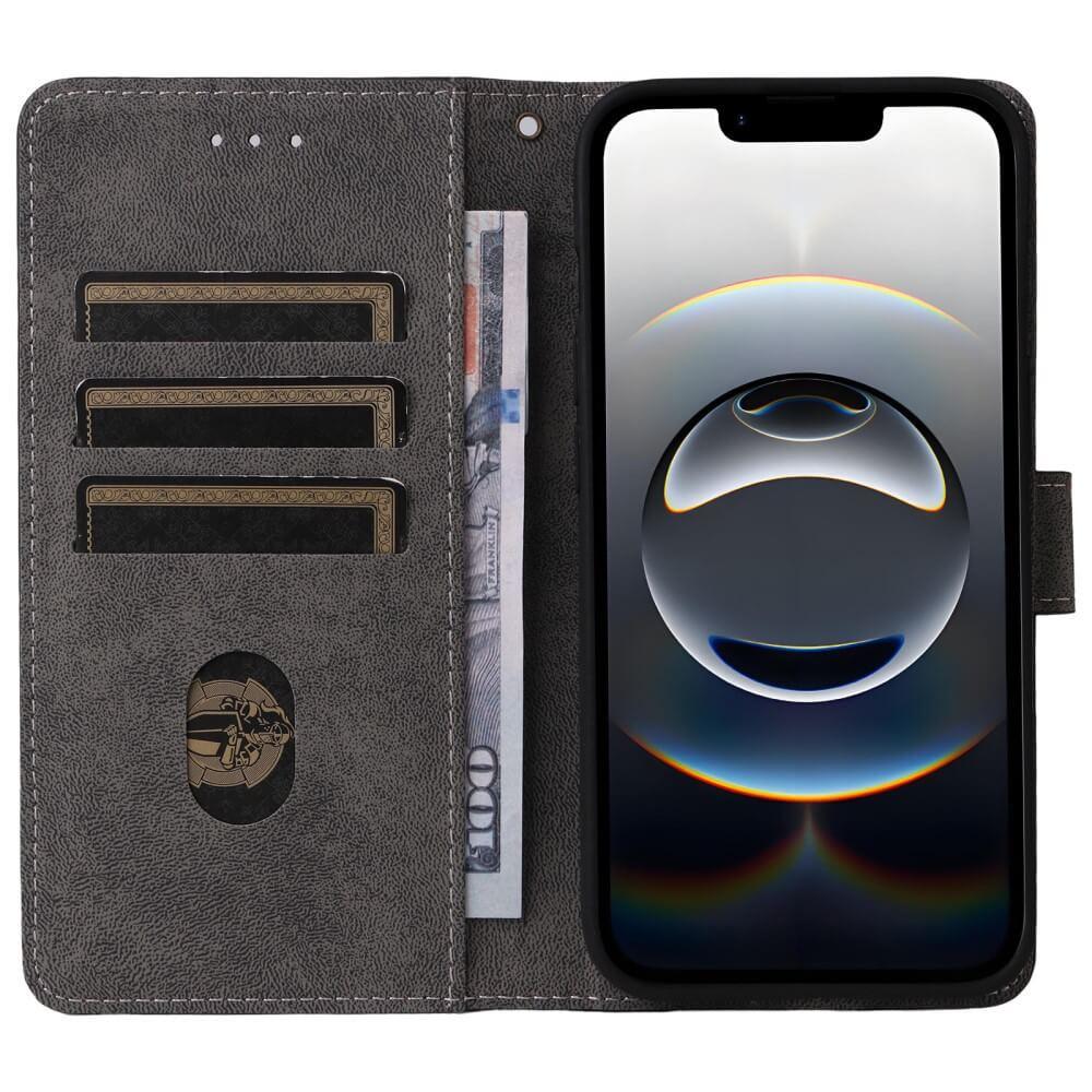 Cover-Discount iPhone 16e - Ledertasche mit RFID Blocker