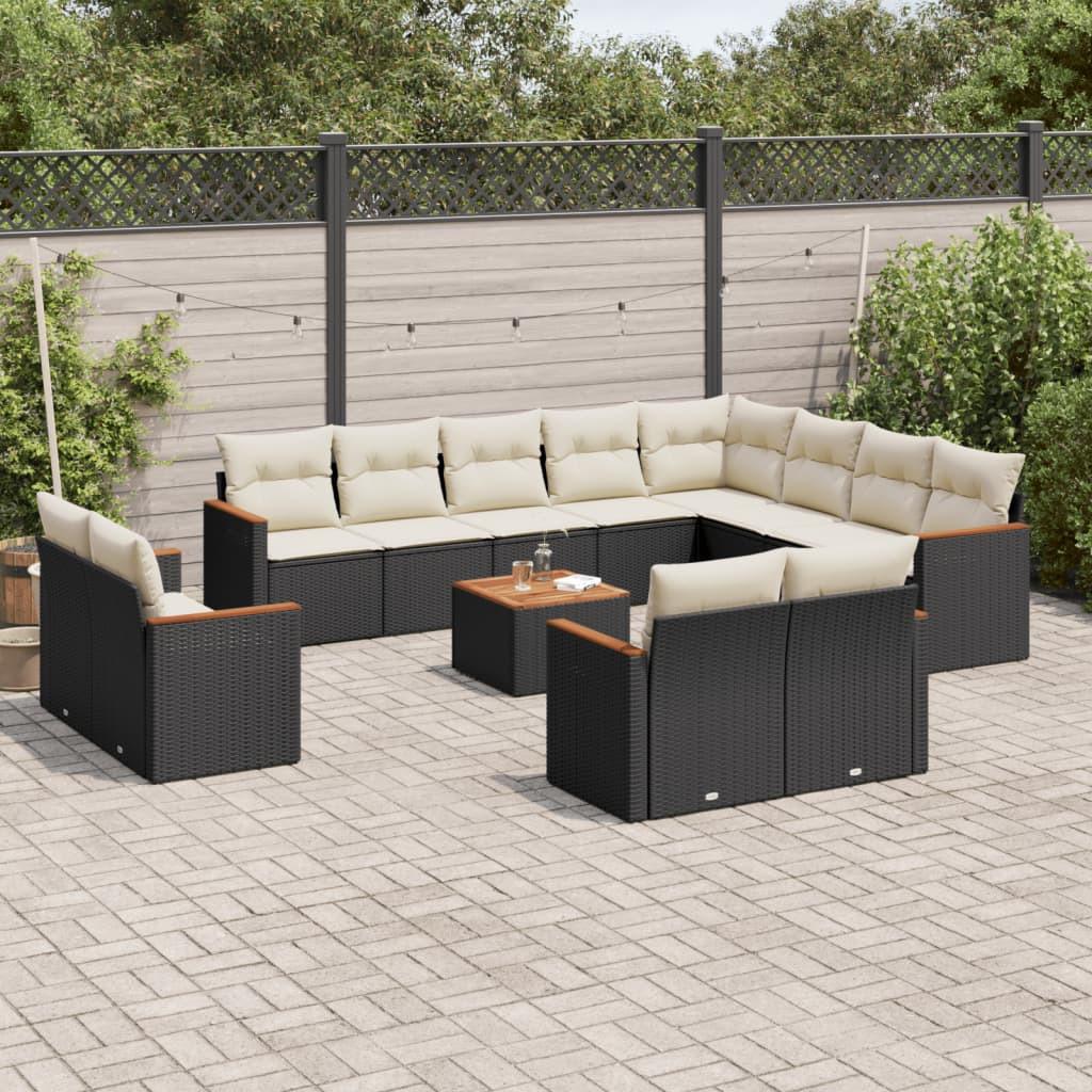 VidaXL Garten sofagarnitur poly-rattan