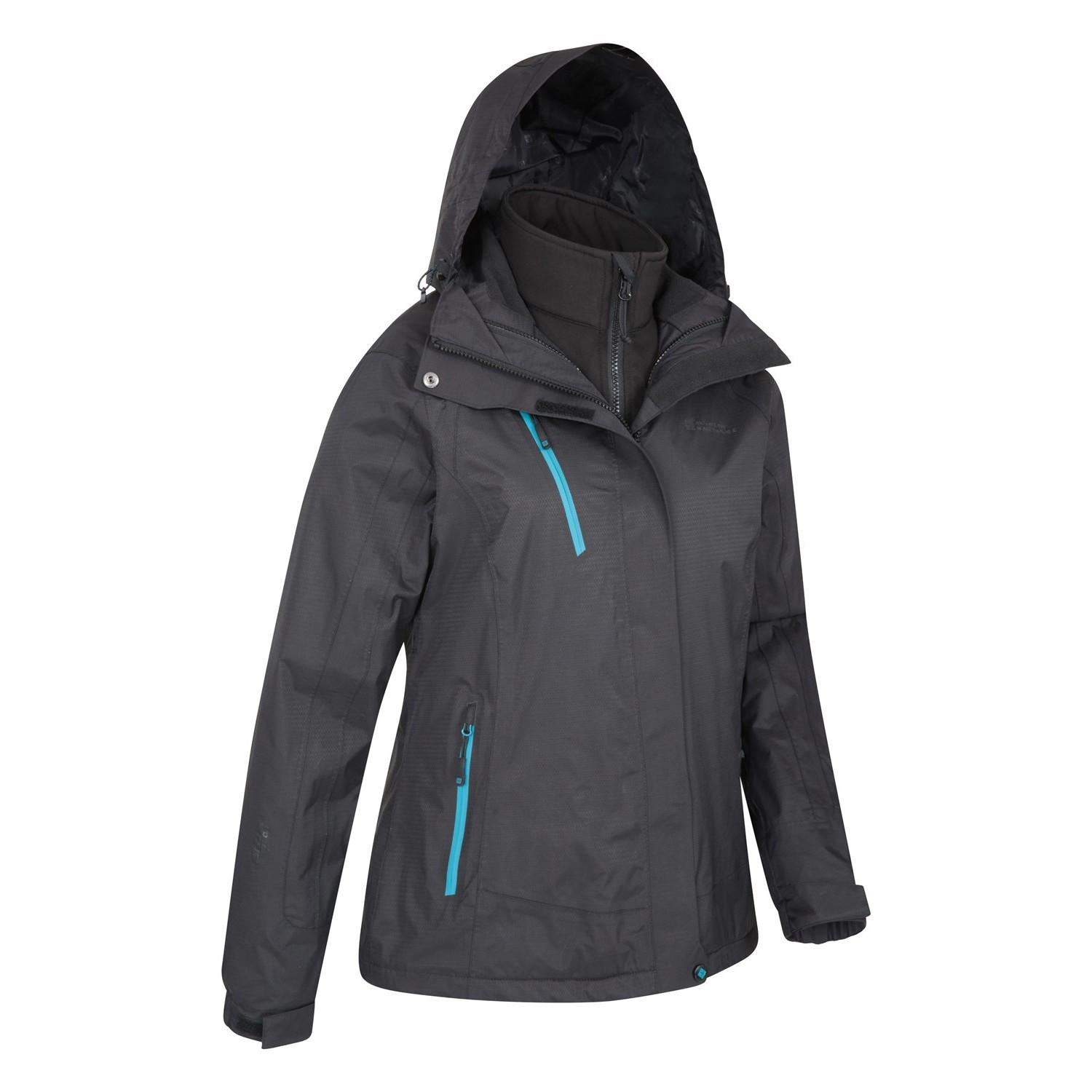 Mountain Warehouse Bracken Extreme Jacke, wasserfest 3 in 1