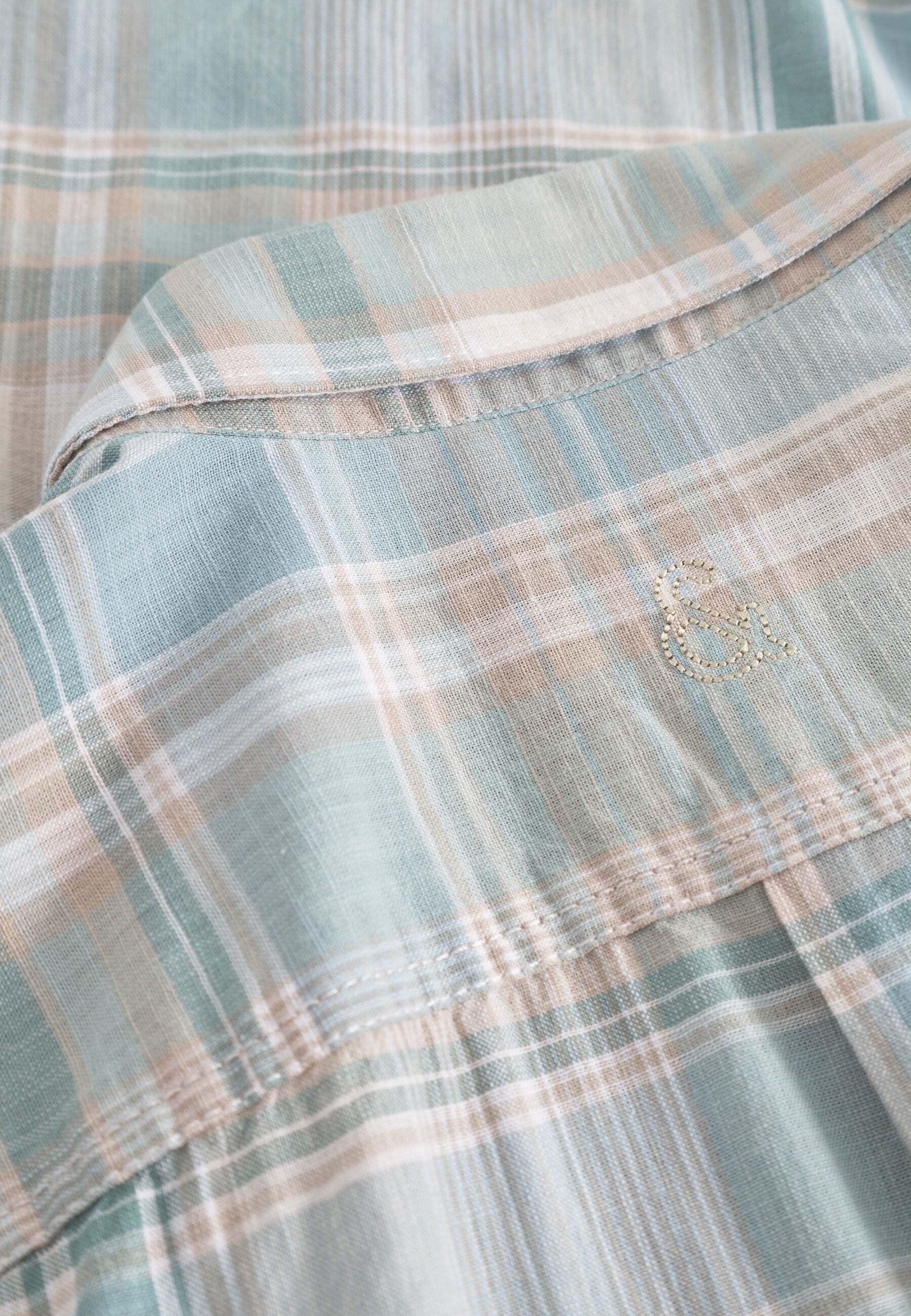 Colours & Sons Langarmhemd Kariert