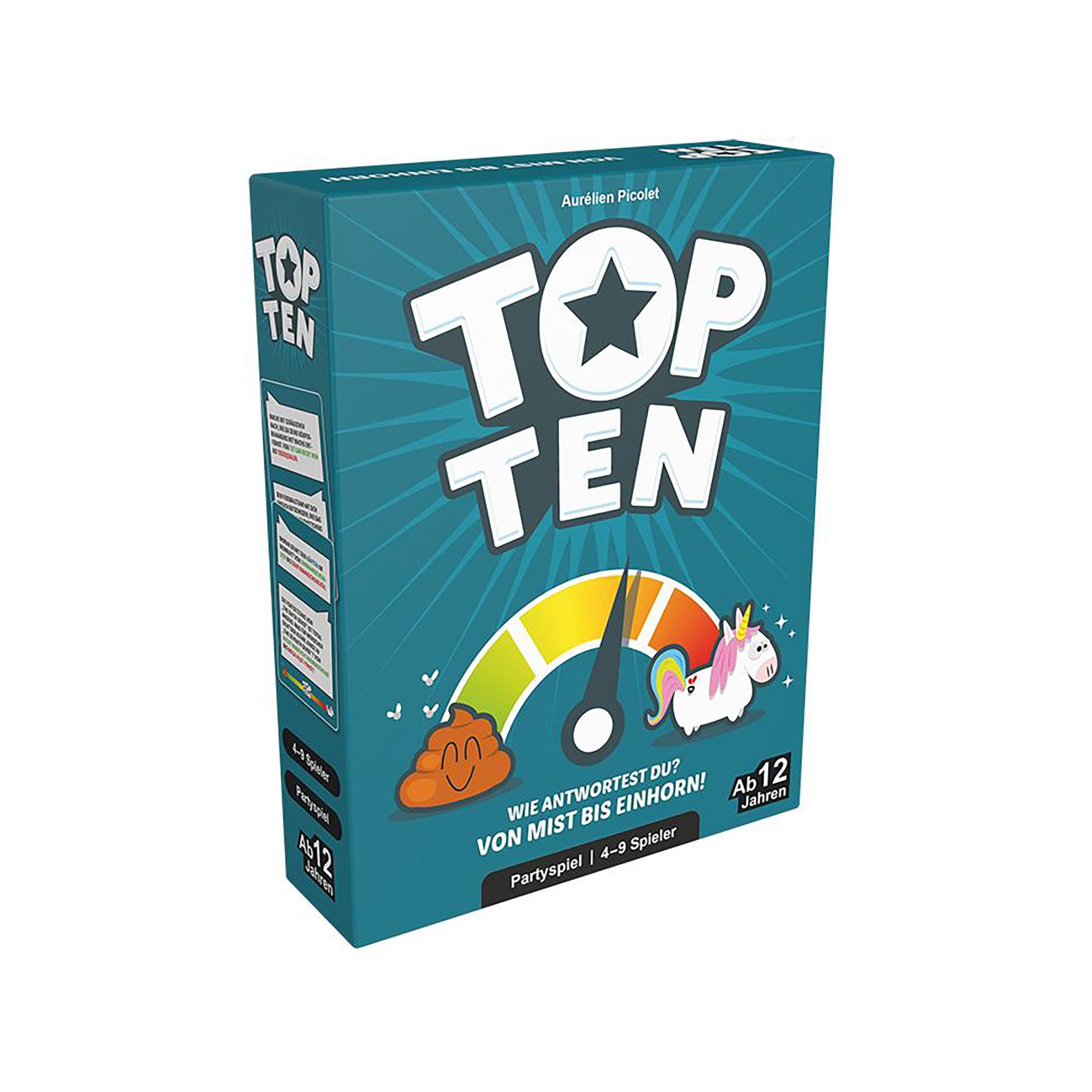 Cocktail Games Top Ten, deutsch