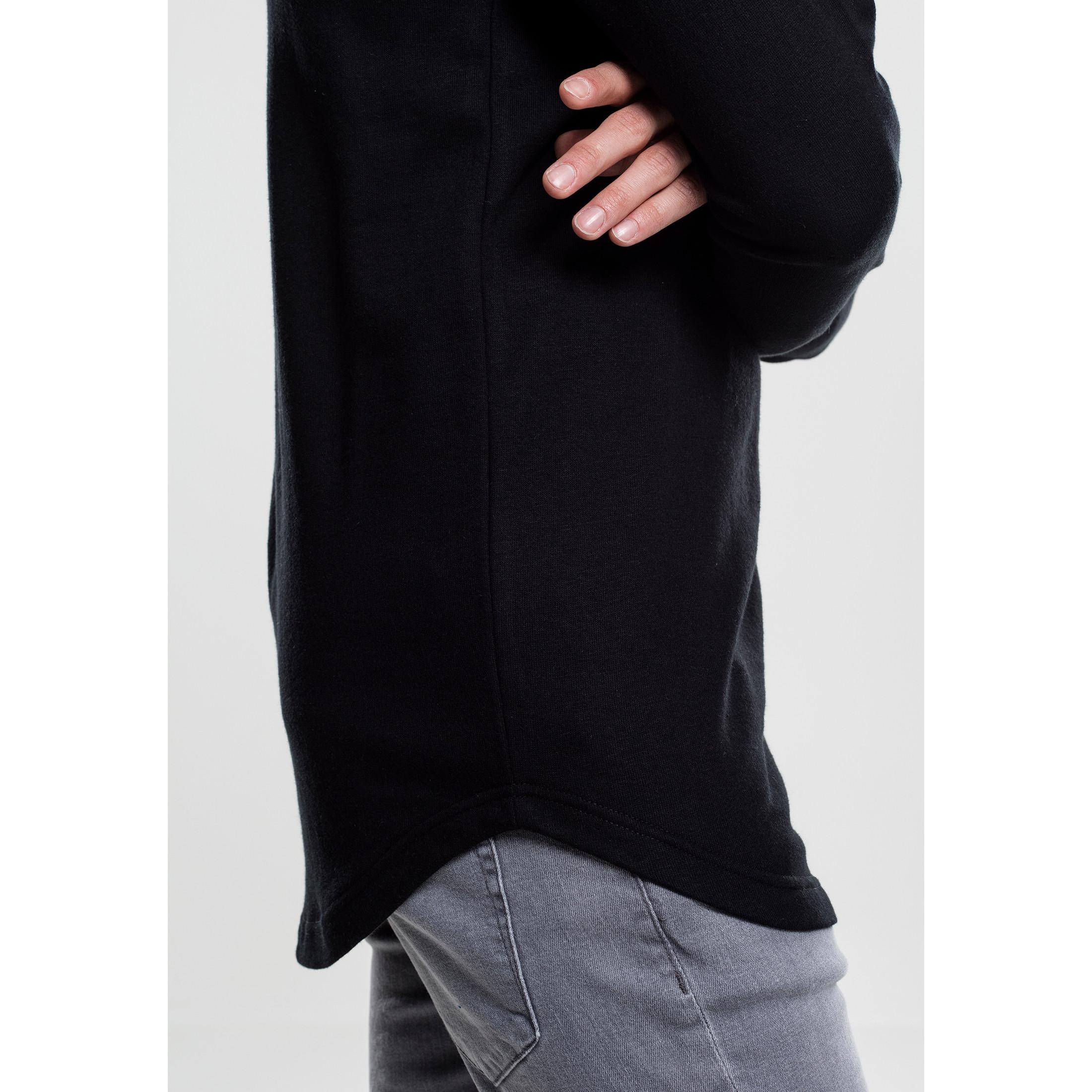 URBAN CLASSICS hoodie urban claic long haped terry