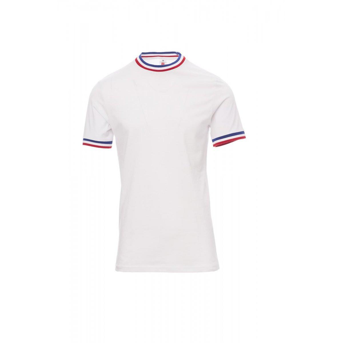 Payper Wear T-Shirt mit gestreiftem Kragen und Bündchen