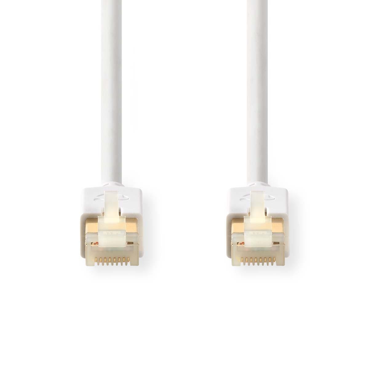 Nedis CAT6 Netzwerkkabel | RJ45 Stecker | RJ45 Stecker | S/FTP | 20,0 m | Rund | LSZH / PVC | Weiß | Box mit Fenster