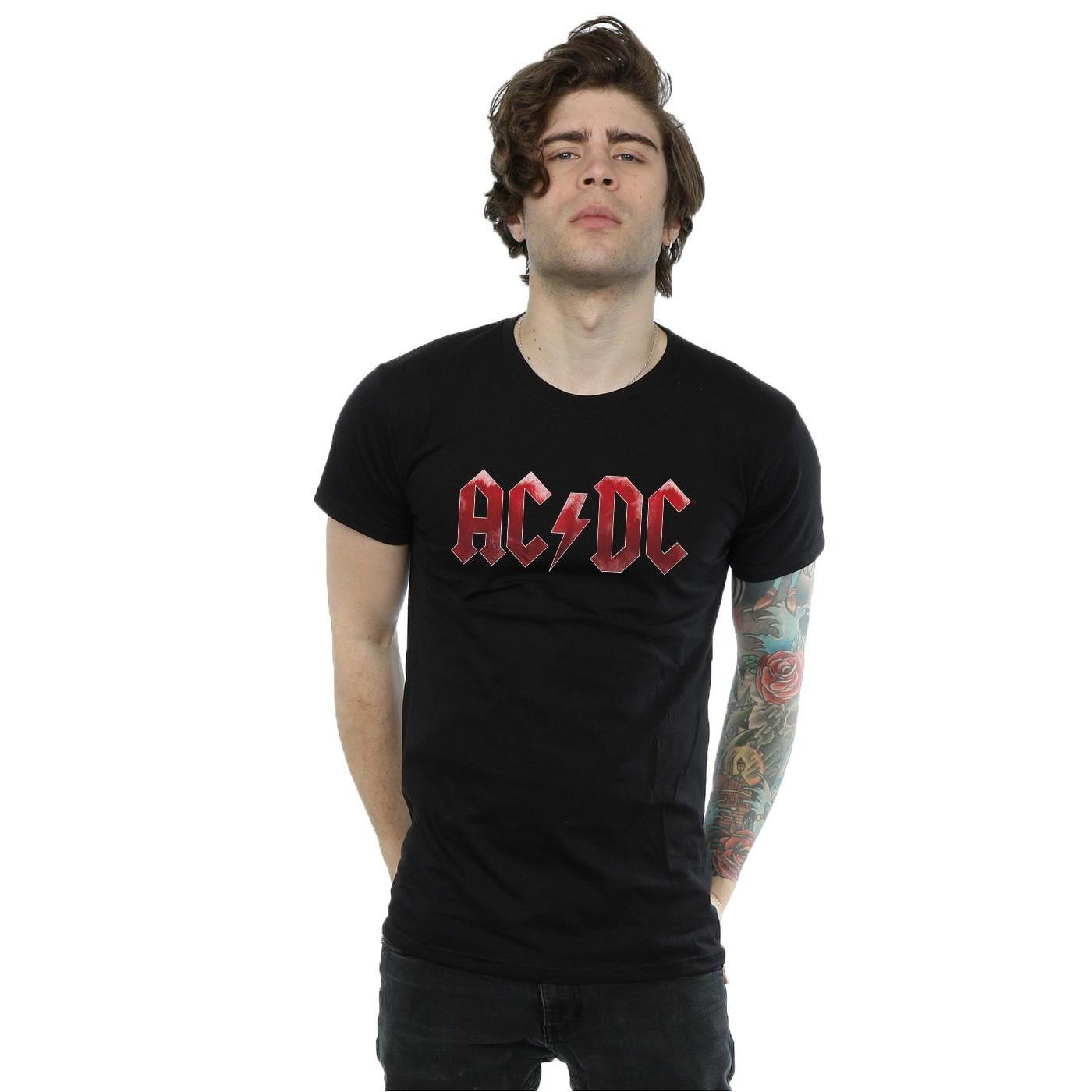 AC/DC ACDC Logo Print T-Shirt
