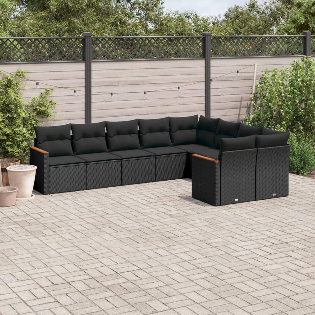 VidaXL Garten sofagarnitur poly-rattan