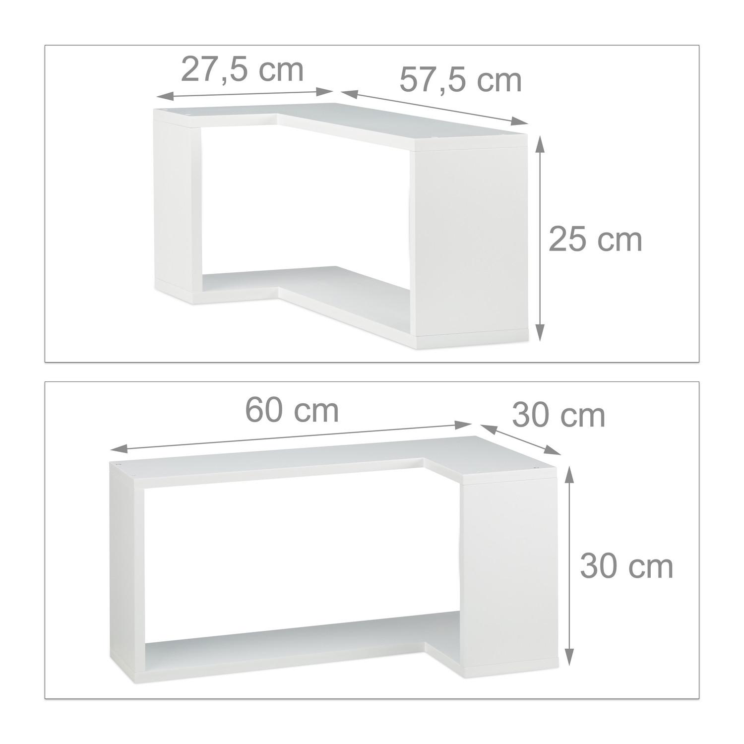 B2X 2 Stk. Eckregale