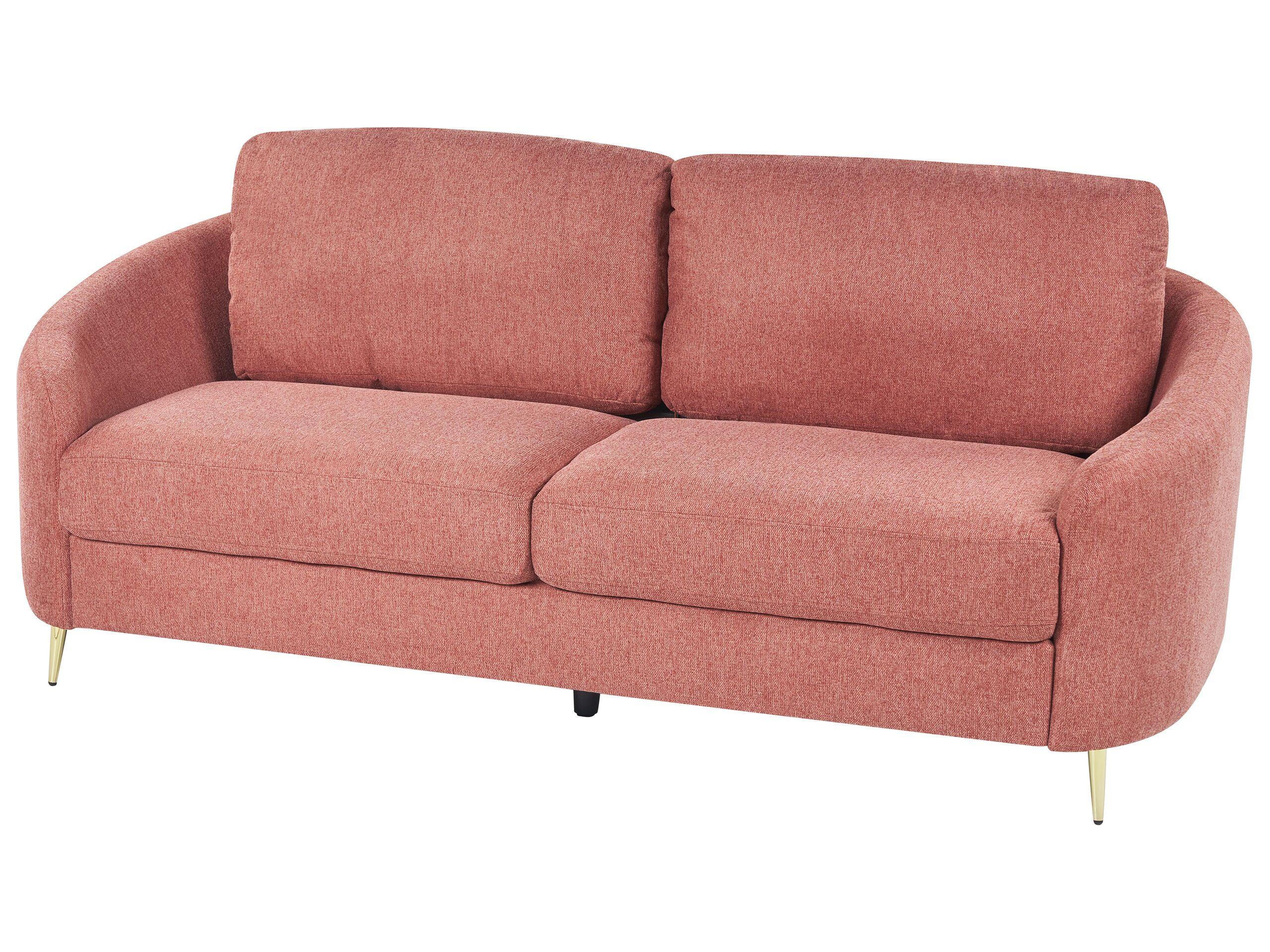 Beliani 3 Sitzer Sofa aus Polyester Klassisch TROSA