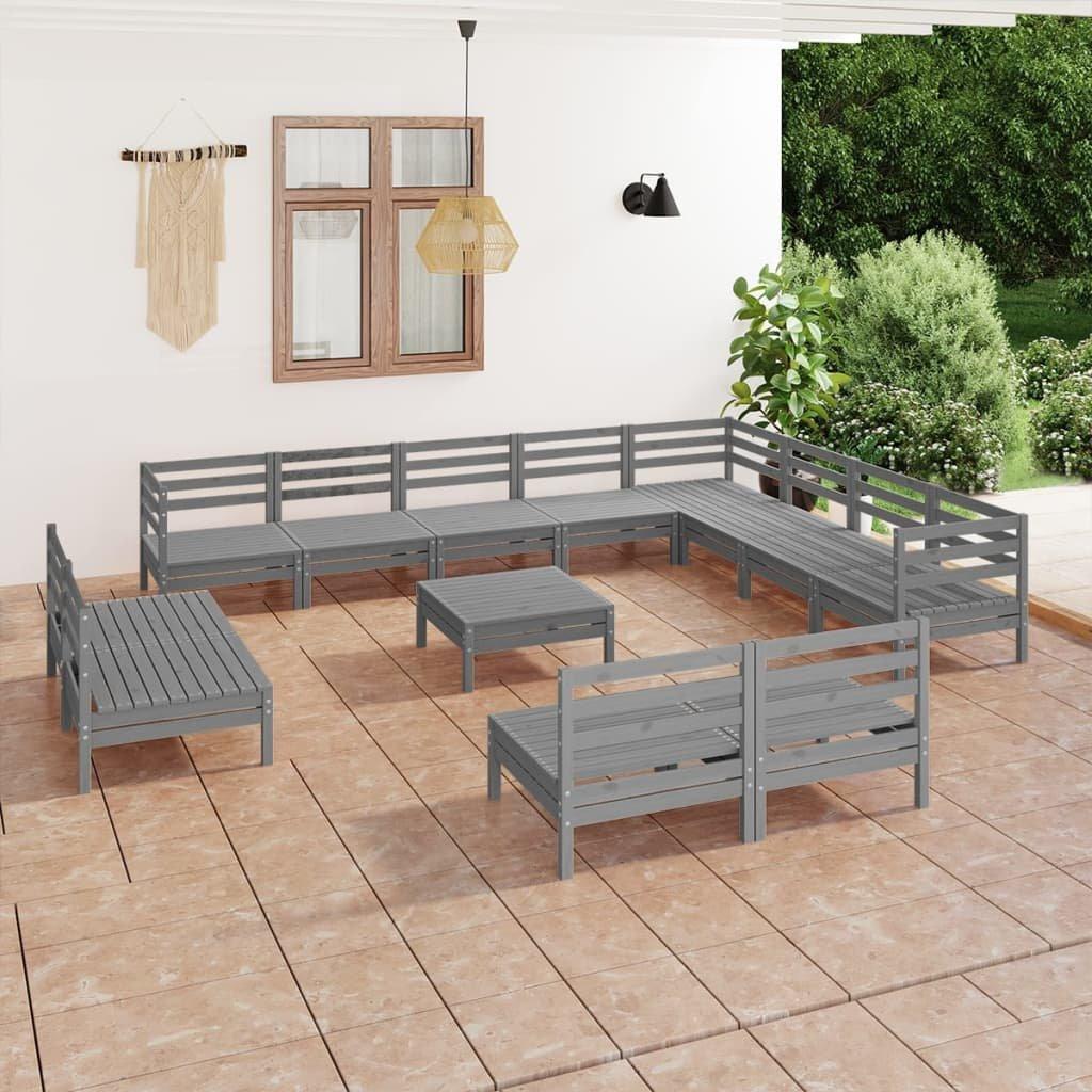 VidaXL Garten-lounge-set kiefernholz