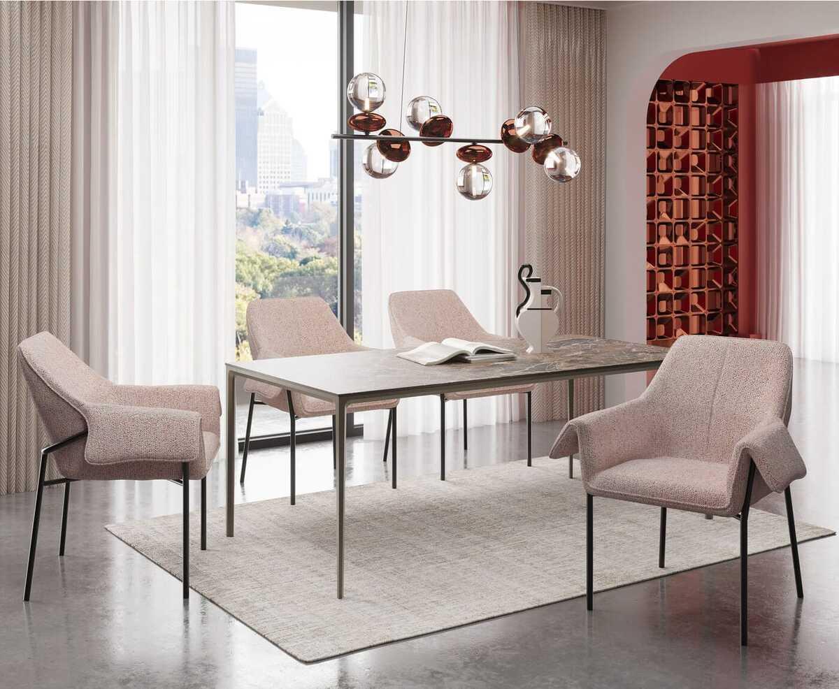 KARE Design Armlehnstuhl Bess Flitter