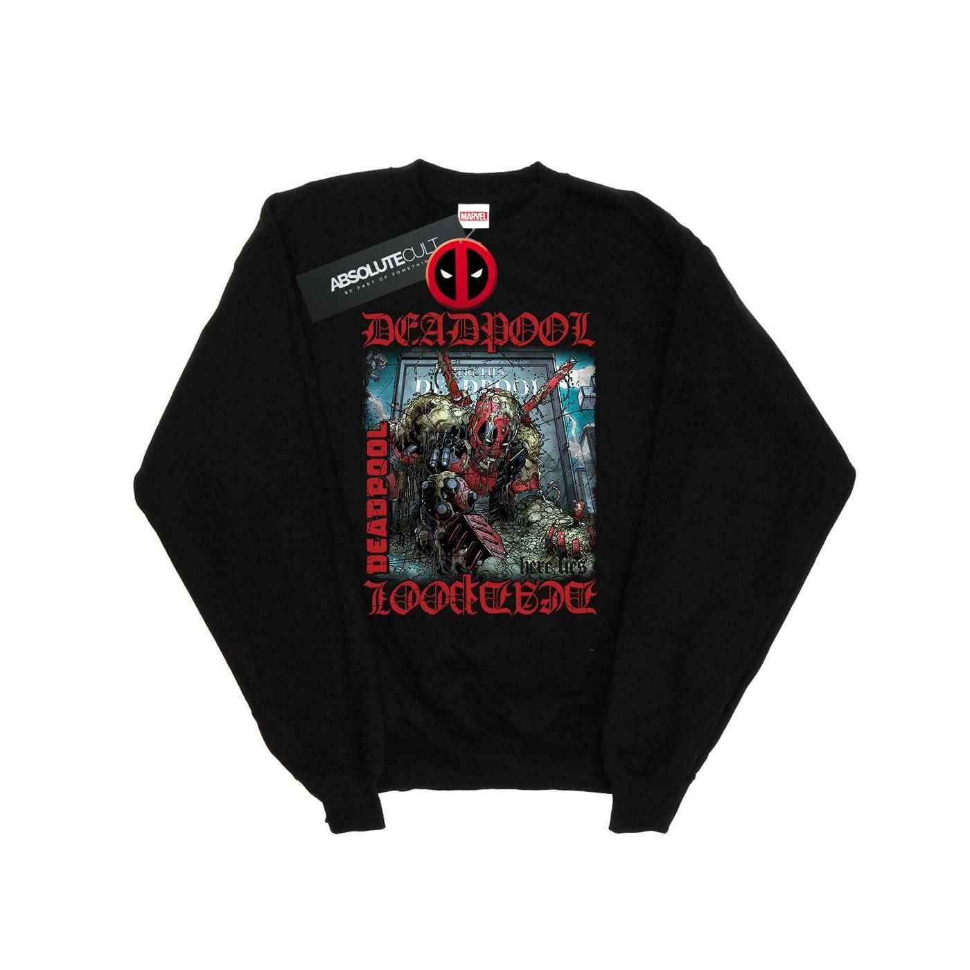 MARVEL Here Lies Deadpool Sweatshirt