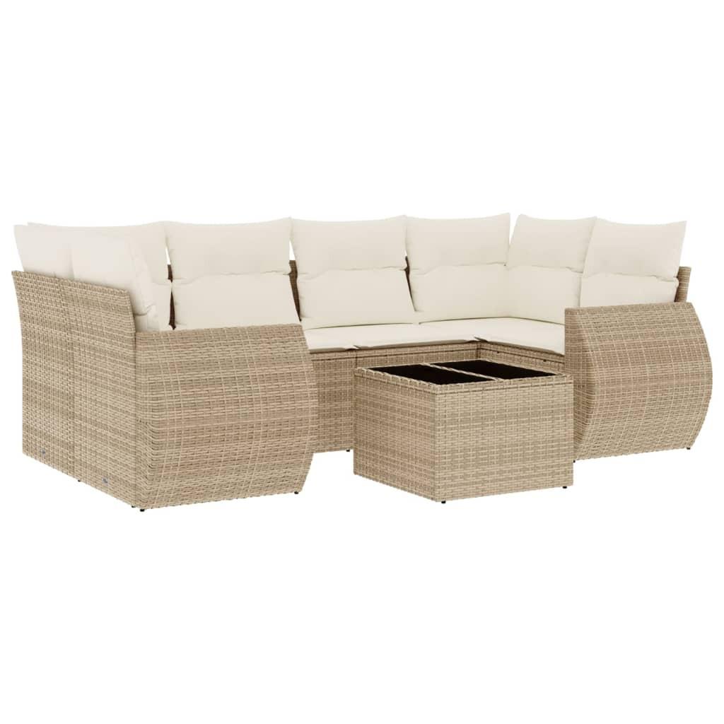VidaXL Garten sofagarnitur poly-rattan