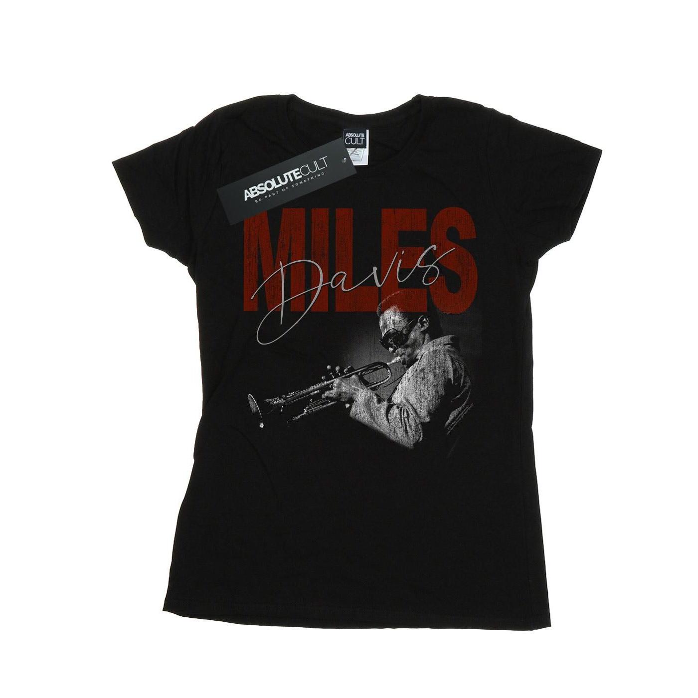 Miles Davis Miles Davis Trompeten Print T-Shirt