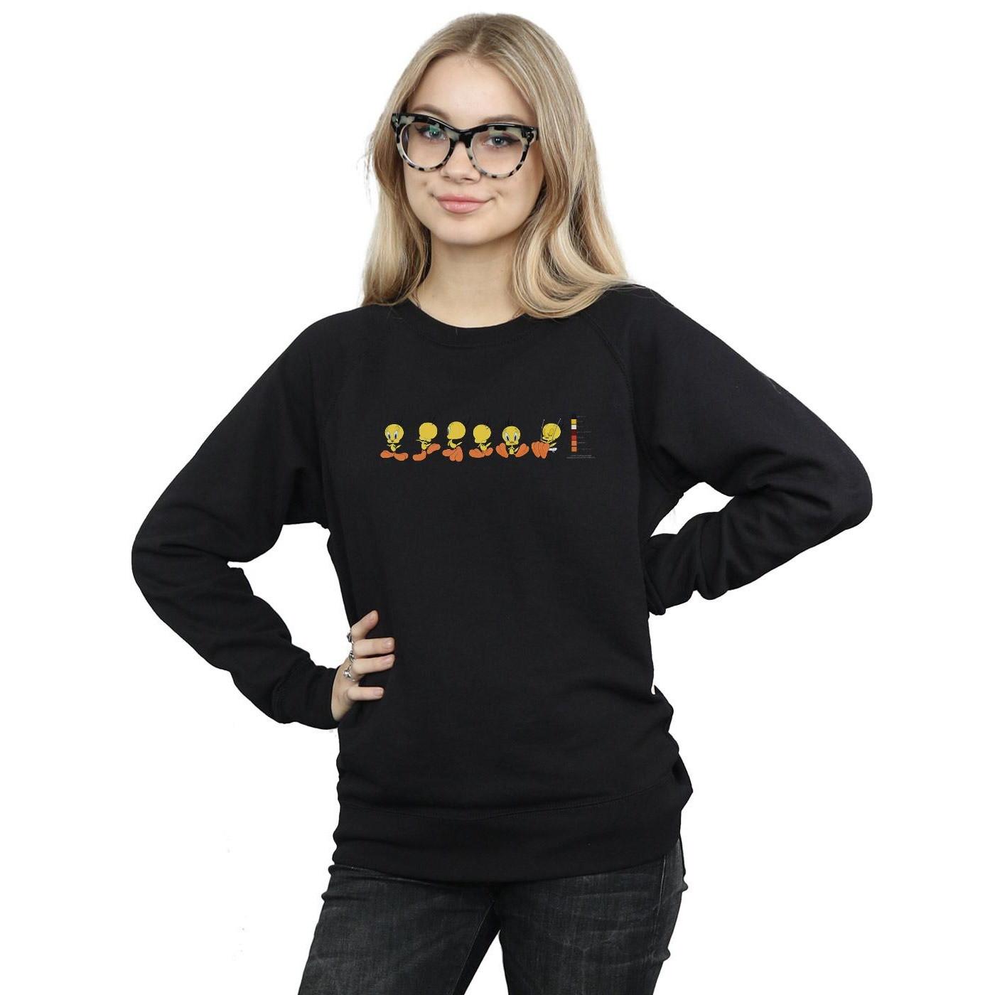 LOONEY TUNES Tweety Pie Colour Code Sweatshirt