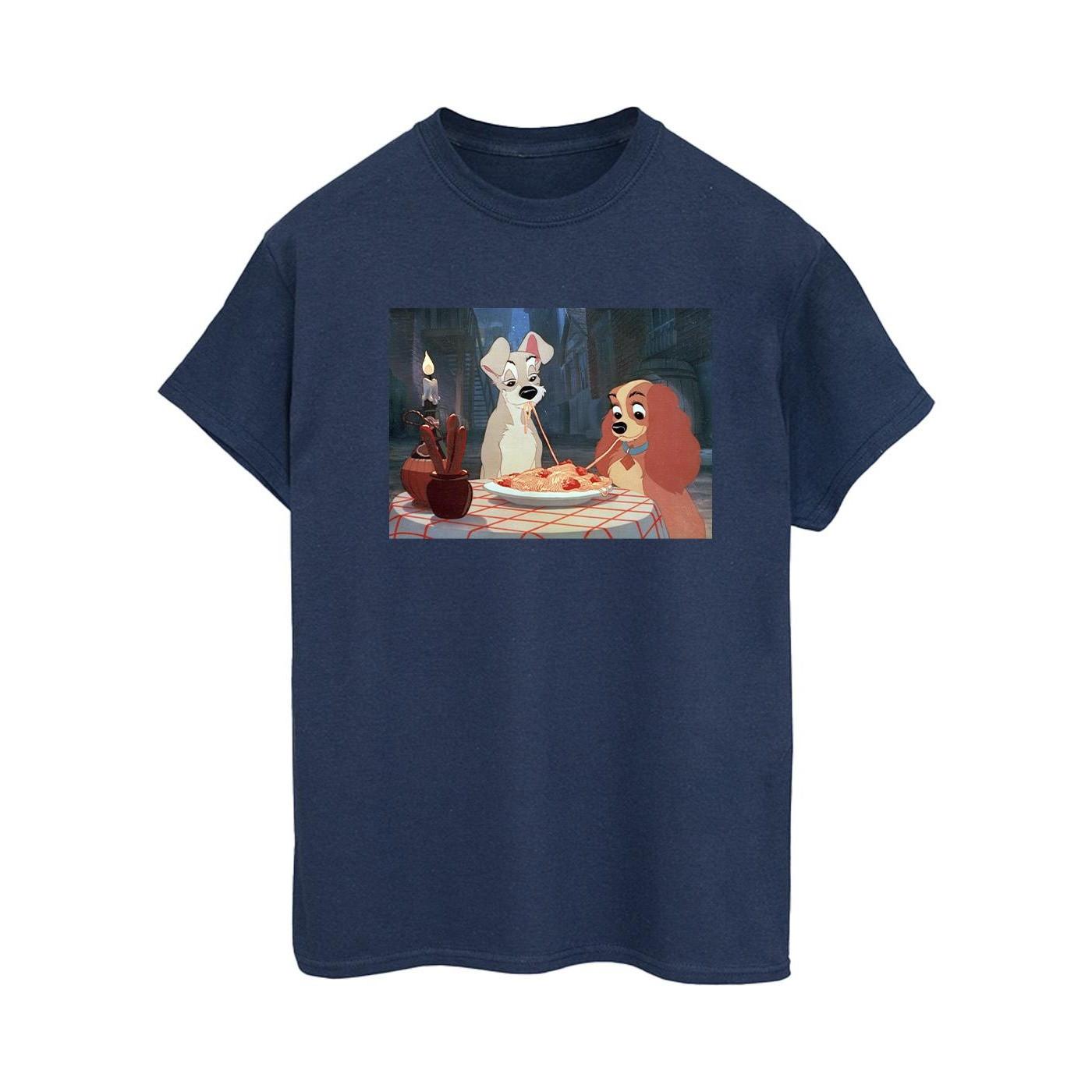 Disney Lady And The Tramp Bedrucktes T-Shirt
