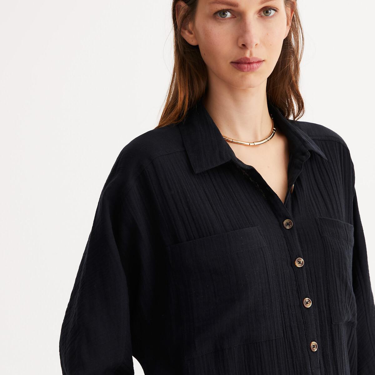 La Redoute Collections Knielanges Kleid aus reiner Baumwolle