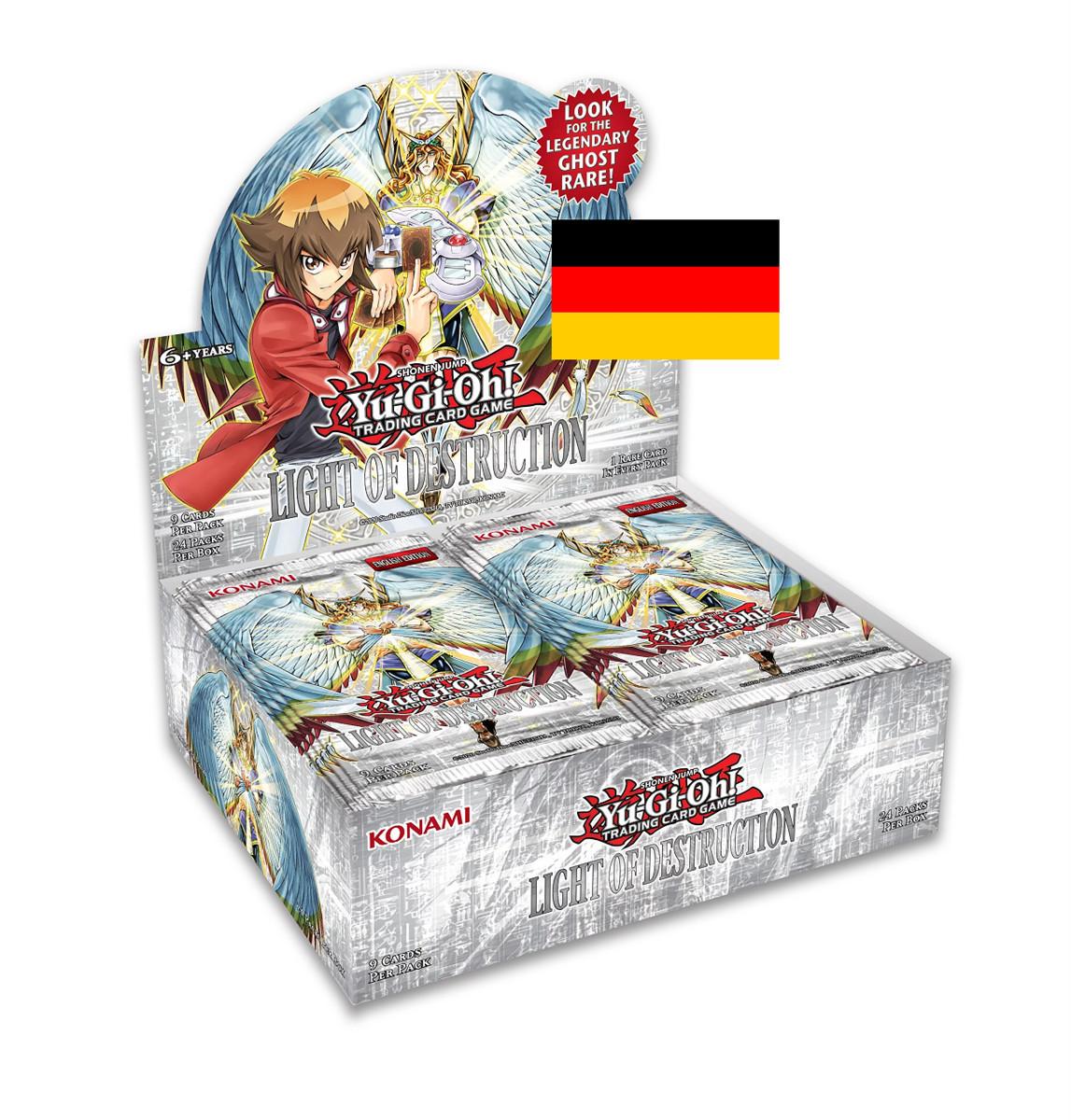 Yu-Gi-Oh! Light of Destruction Unlimited Reprint Booster Display - DE