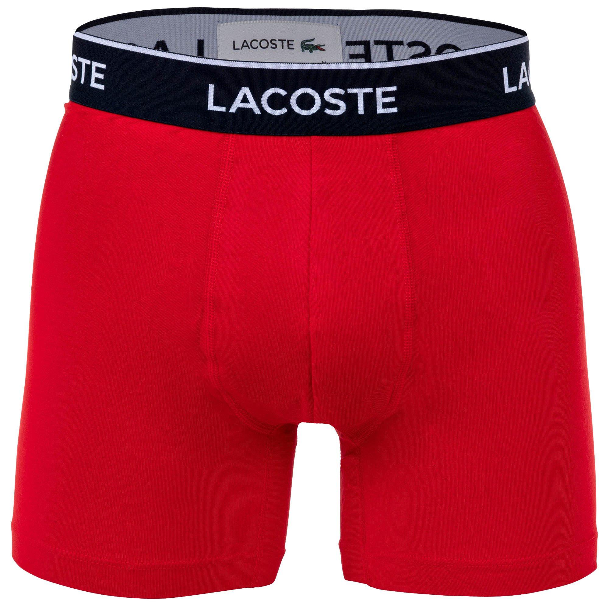 LACOSTE Boxershort 3er Pack Stretch