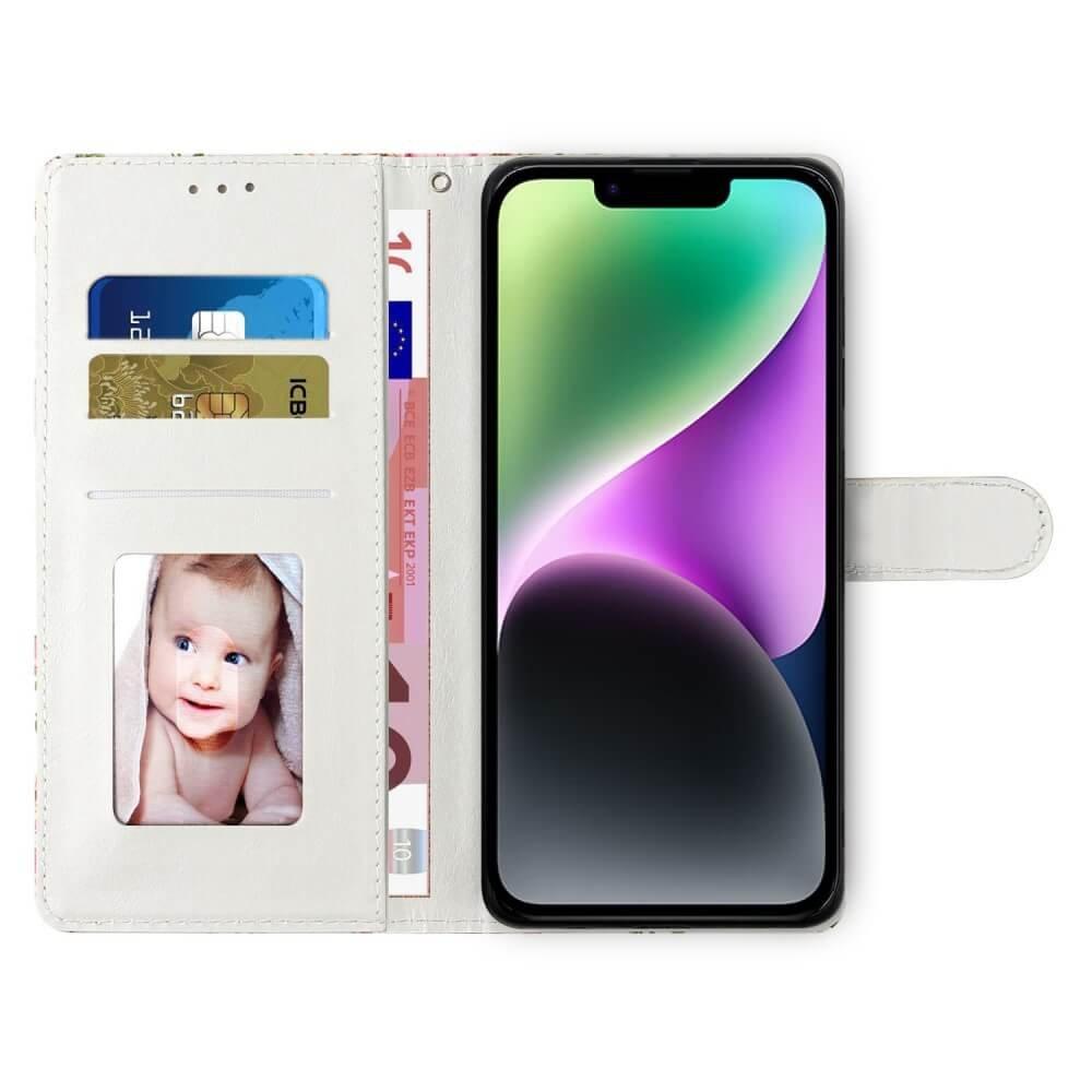 Cover-Discount iPhone 15 Plus - Hülle Schmetterling Blau Mit Band