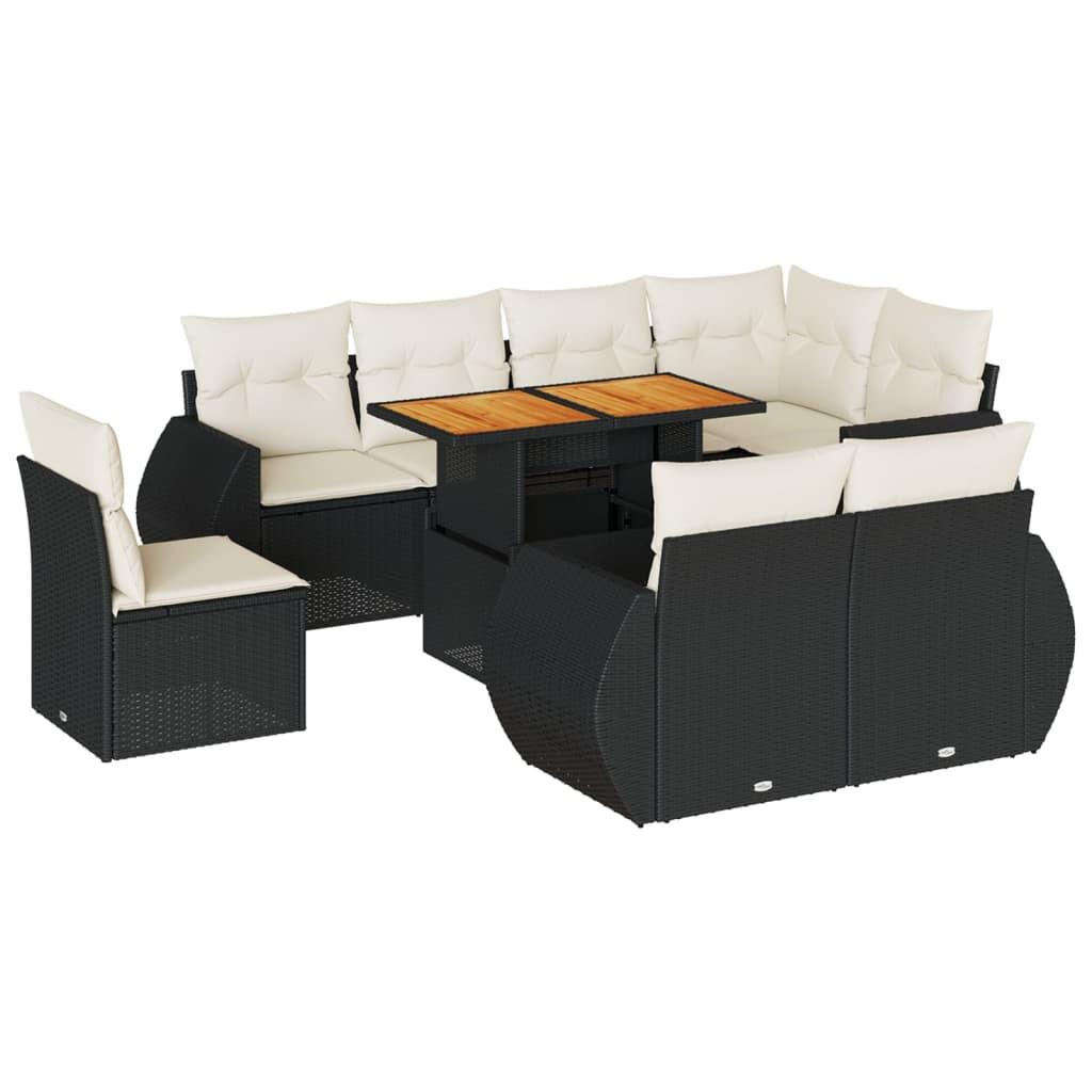 VidaXL Garten sofagarnitur poly-rattan