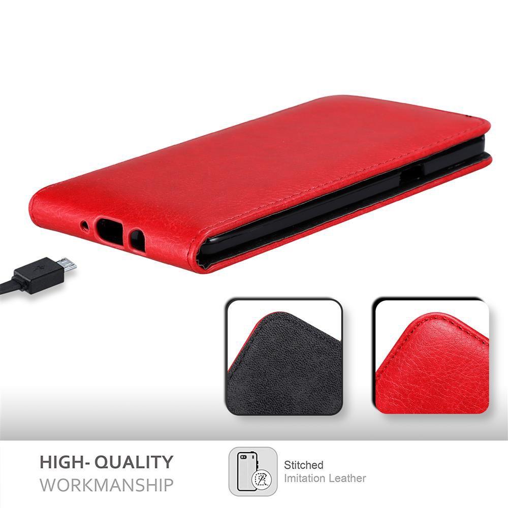 Cadorabo Hülle für Samsung Galaxy A8 2015 mit Magnetverschluss