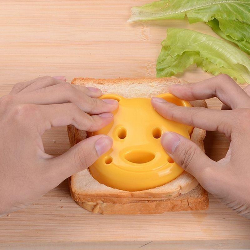 eStore Lustige Form für Sandwiches - Teddybär