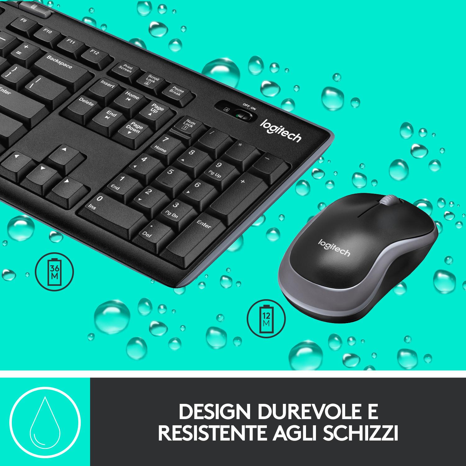 Logitech Wireless Combo MK270 - ITA