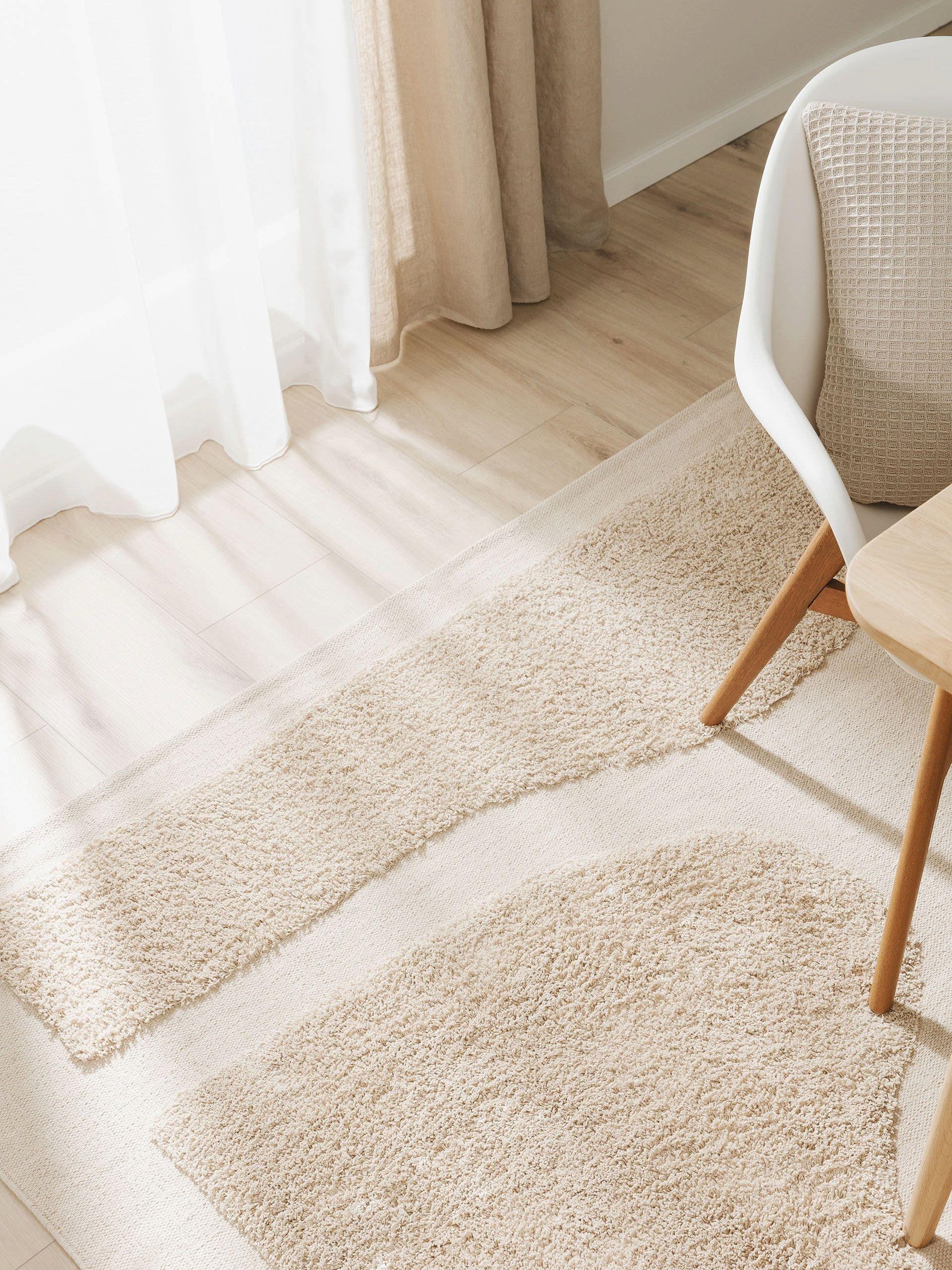 Benuta Baumwollteppich Isla Beige