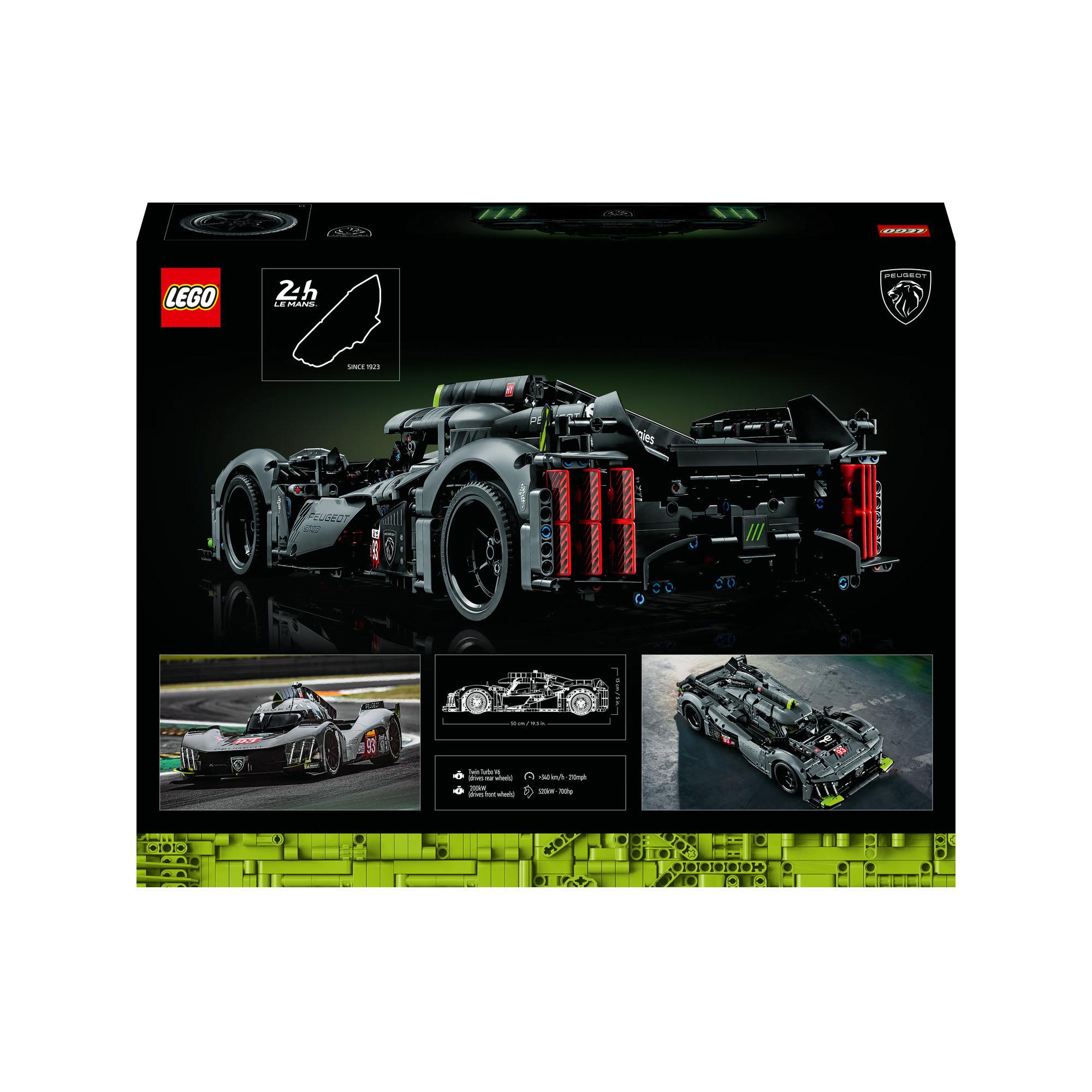 LEGO® 42156 Peugeot 9X8 24H Le Mans Hybrid Hypercar