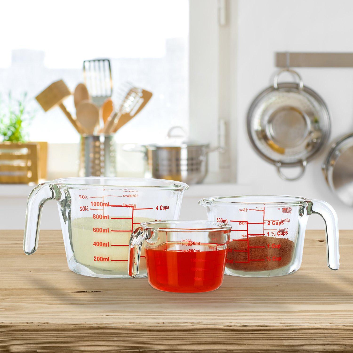 B2X Glasmessbecher 3er-Set