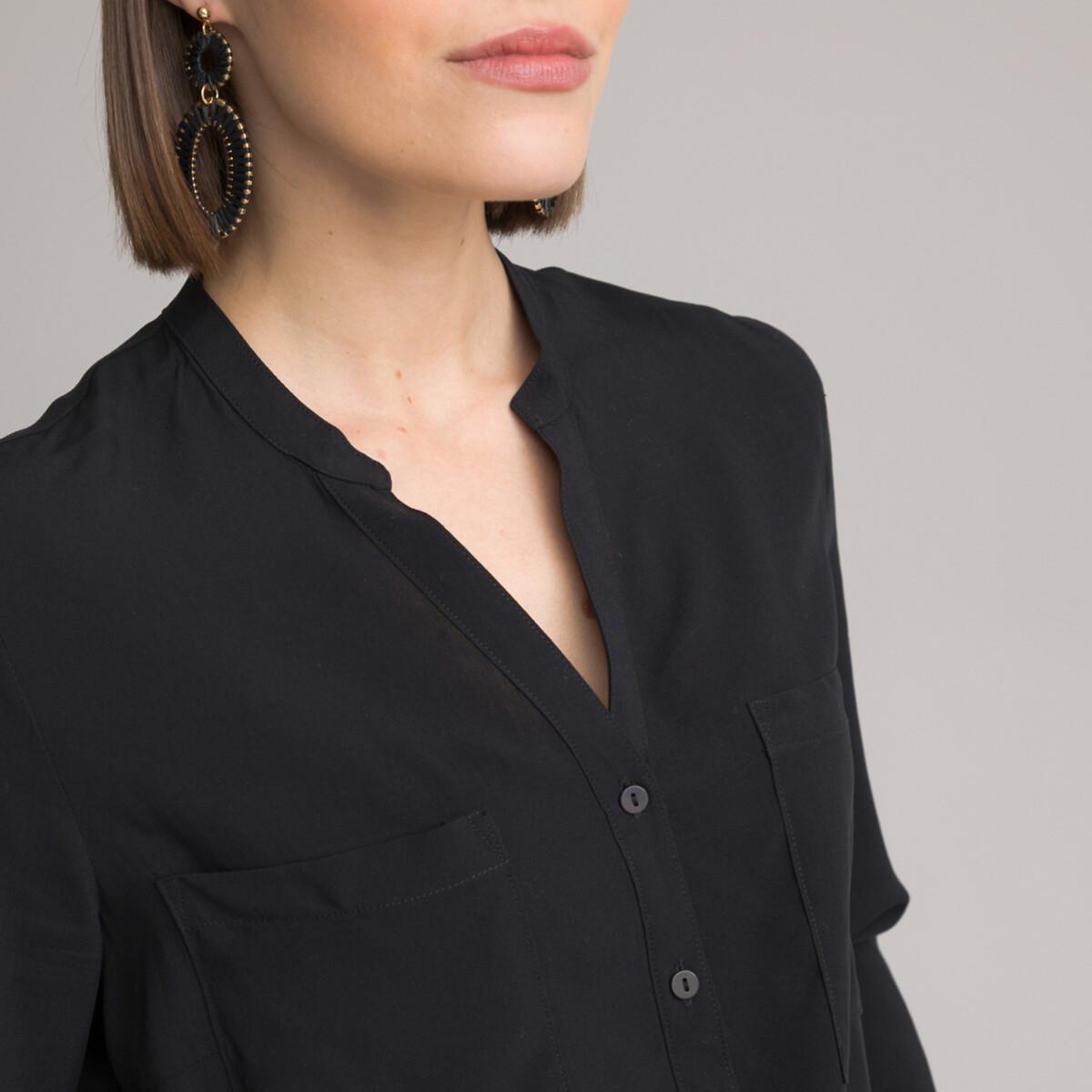 La Redoute Collections Tunika mit V-Ausschnitt