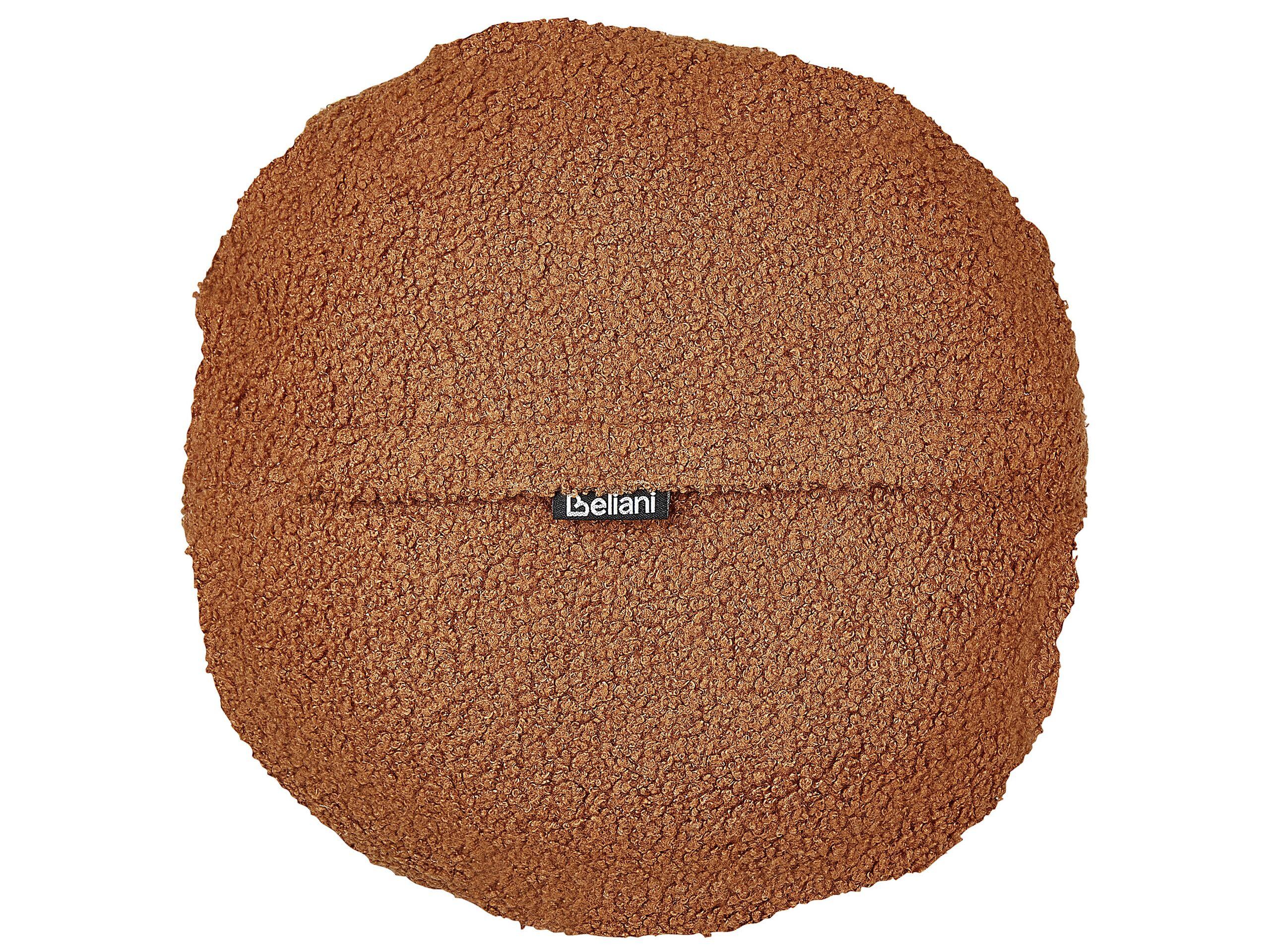 Beliani Dekokissen 2er Set aus Bouclé Modern RUTABAGA