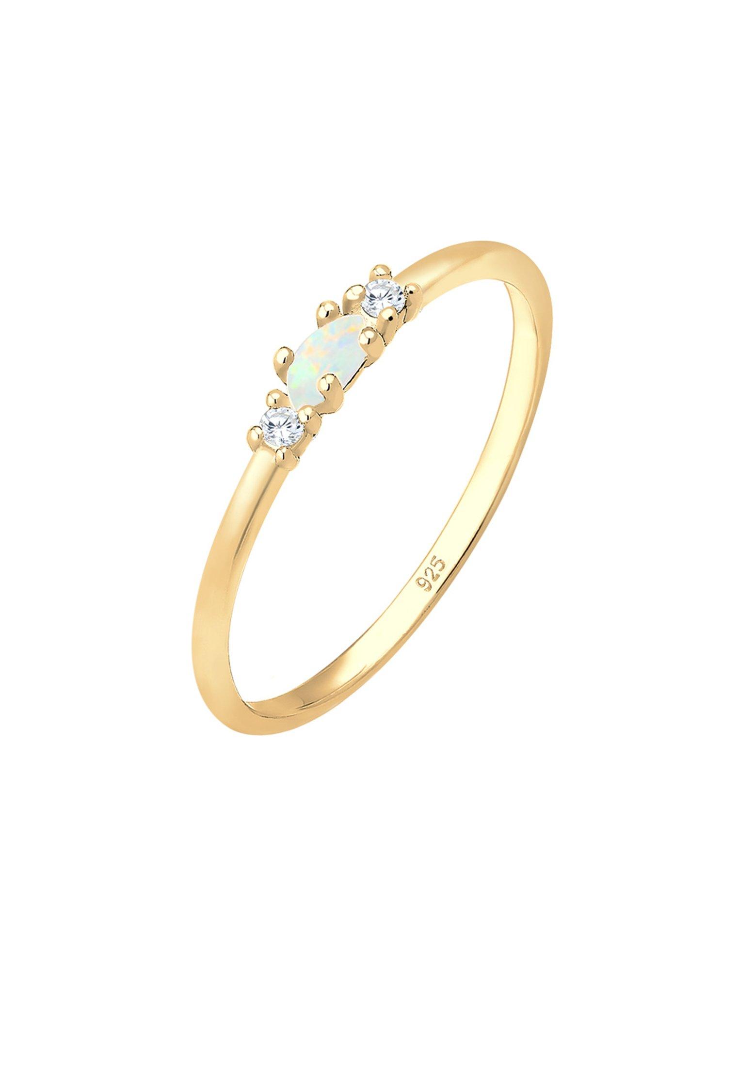 Elli Ring Filigran Opal Zirkonia