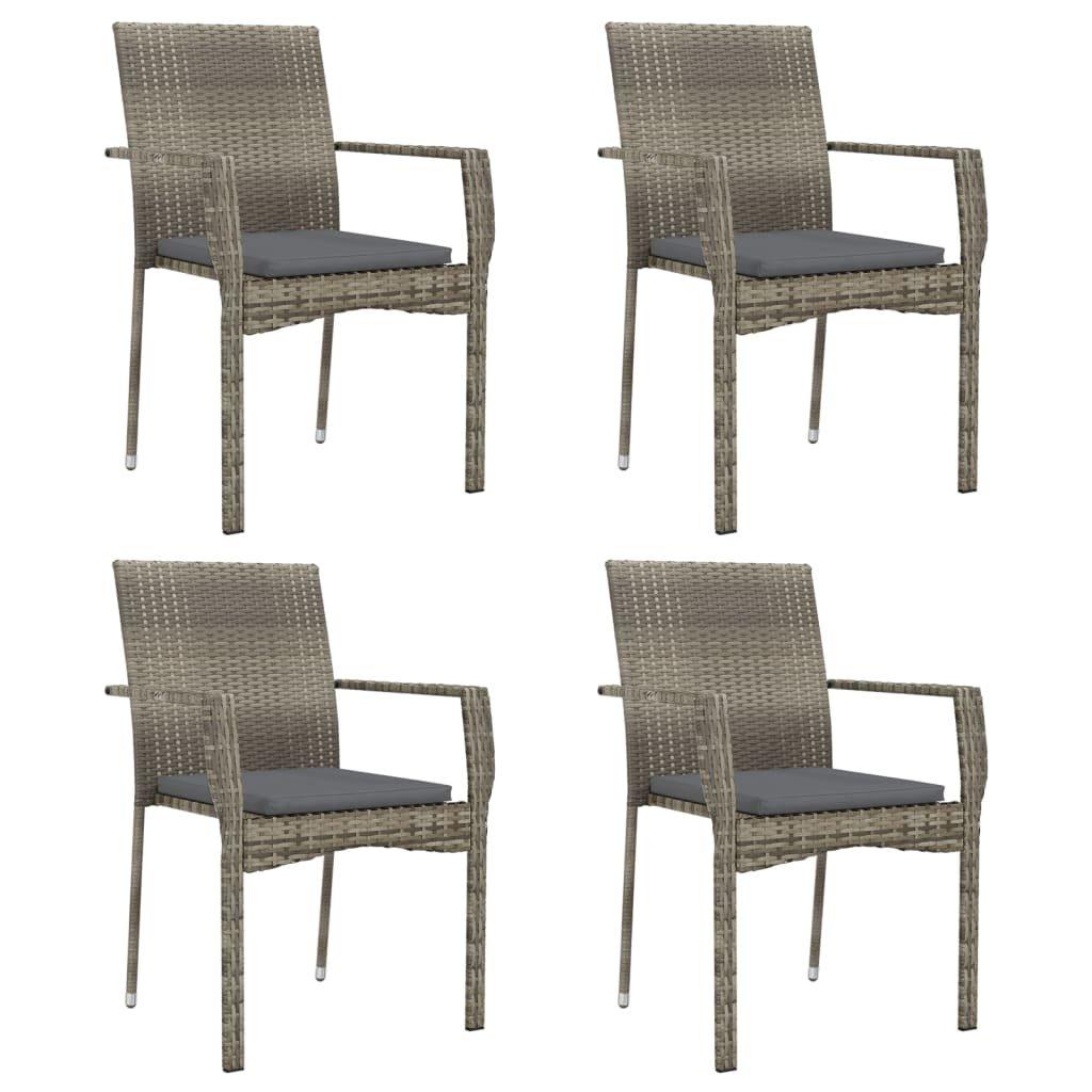 VidaXL Garten essgruppe poly-rattan