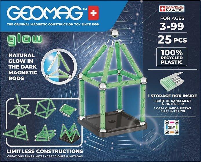 Geomag Glow Set Recycelt 25 Stück