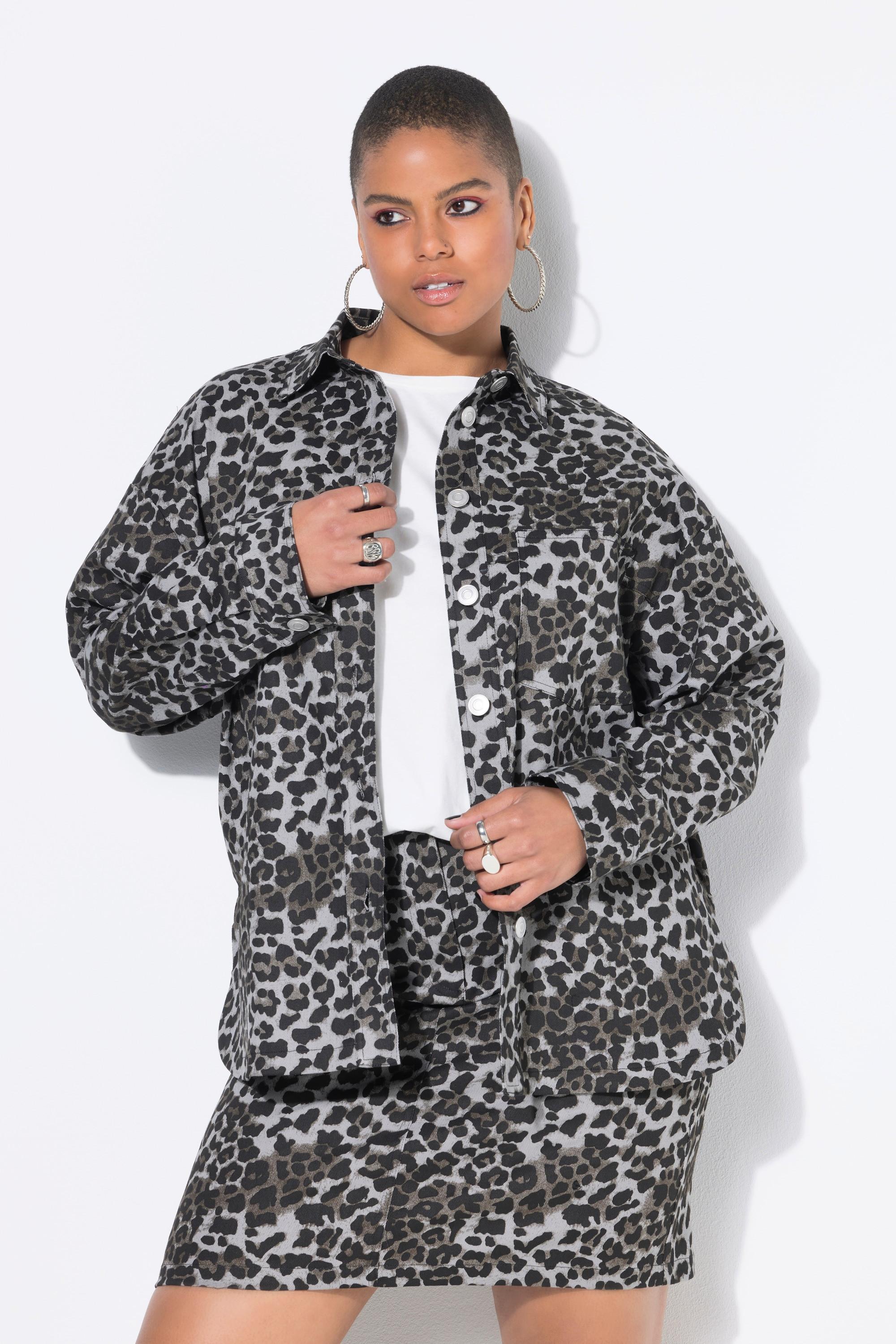 Studio Untold Jeanshemd, oversized, Leo