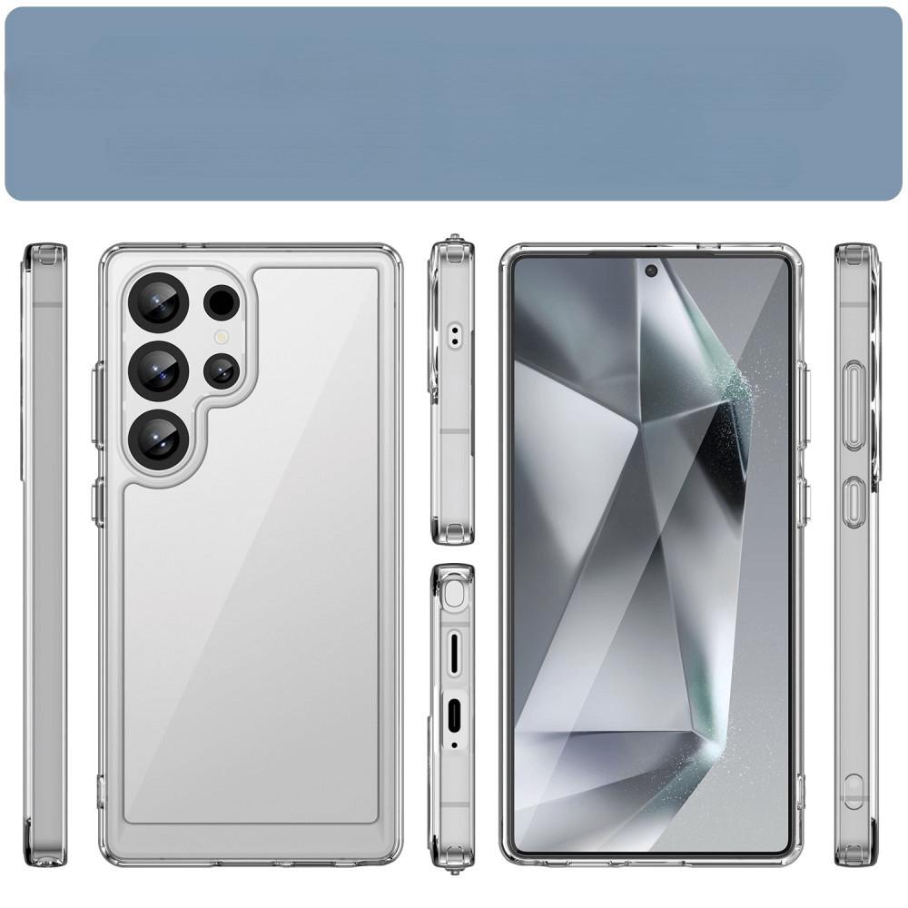 Cover-Discount Galaxy S25 Ultra - Schützende Acryl-Handyhülle mit erhöhtem Rand