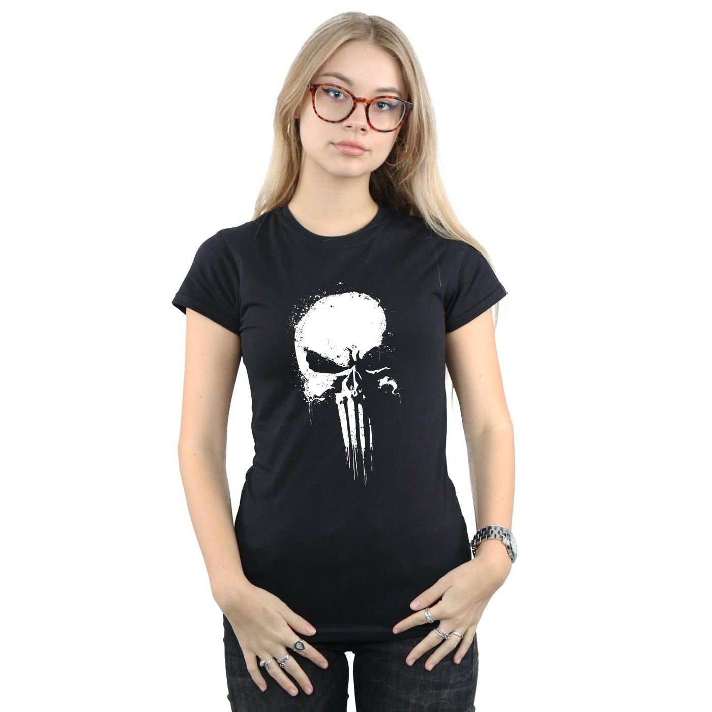 MARVEL The Punisher Spray Skull T-Shirt