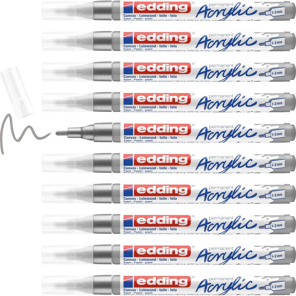 Edding EDDING Acrylmarker 5300 1-2mm 5300-923 silber sdm
