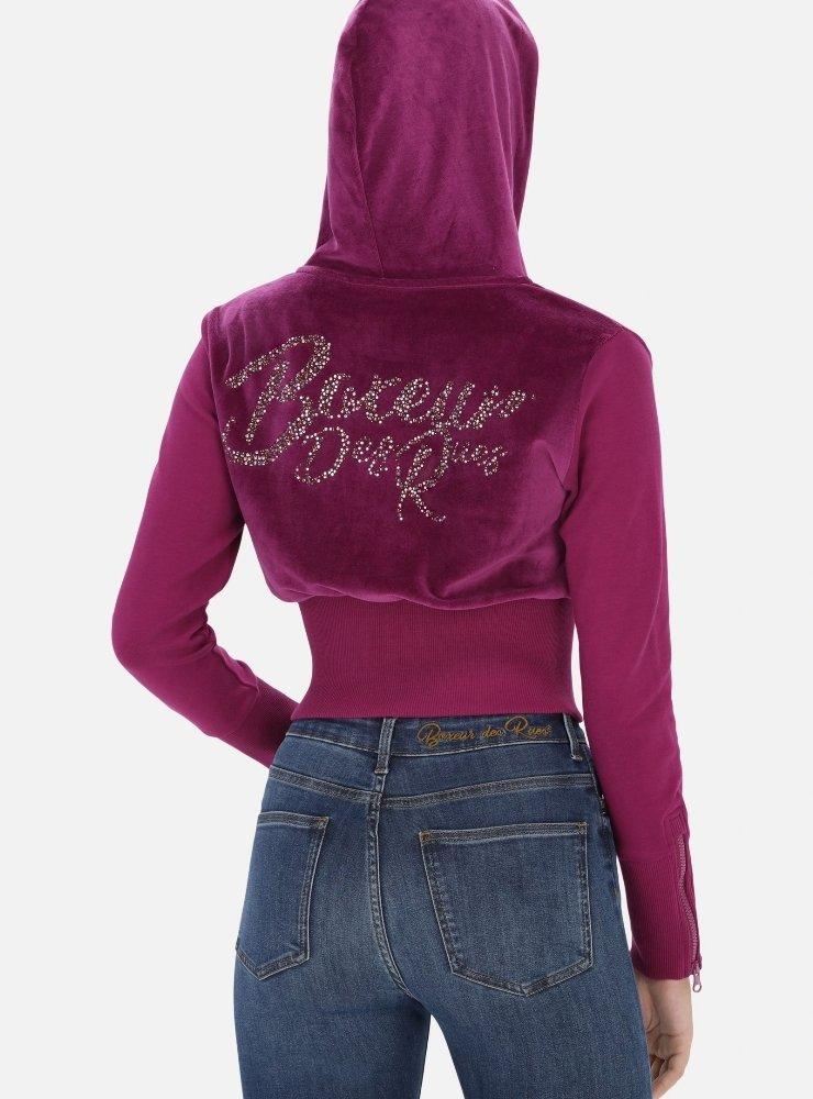 BOXEUR DES RUES Kapuzen-Sweatshirt mit Reißverschluss