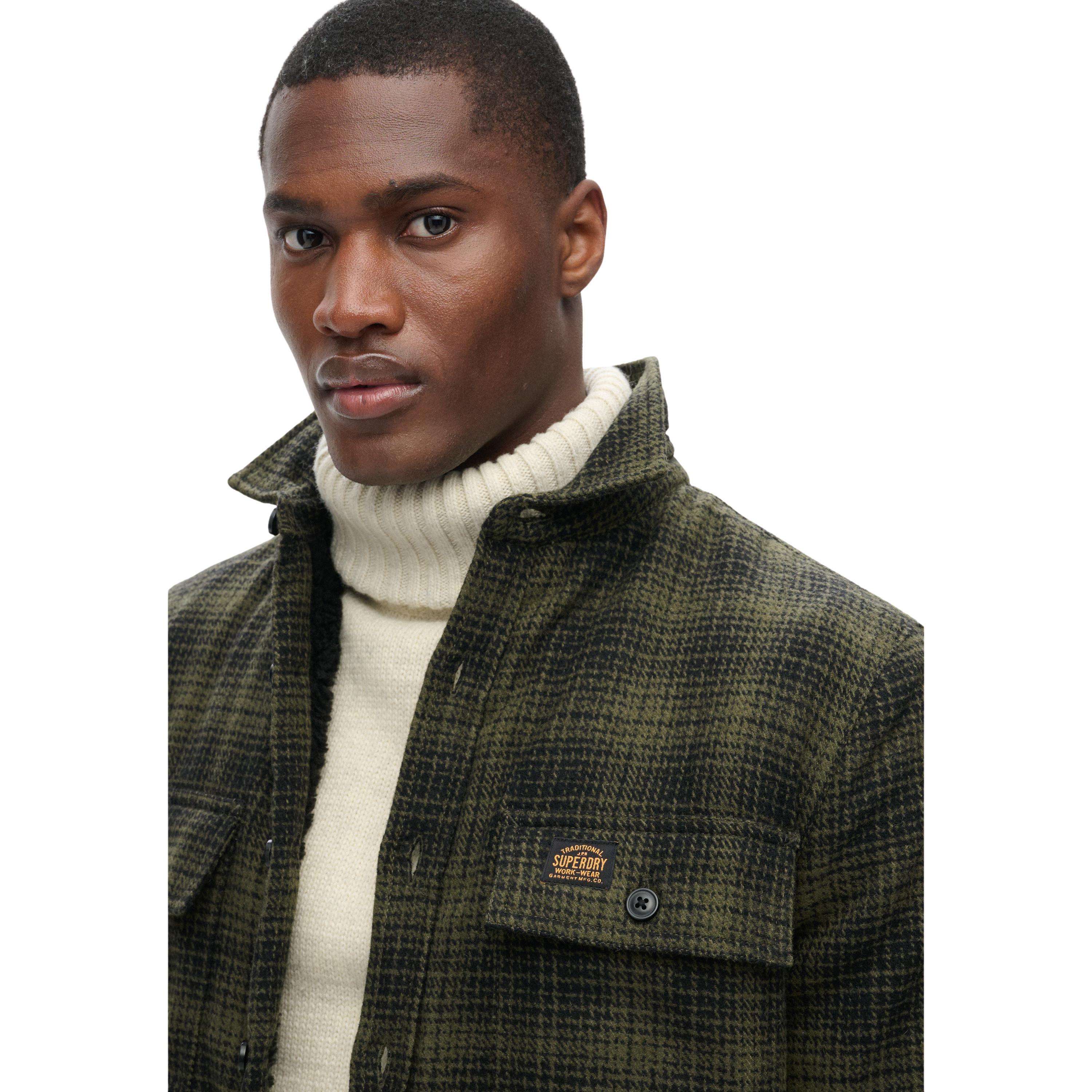 Superdry Wool Miller Kariertes Hemd
