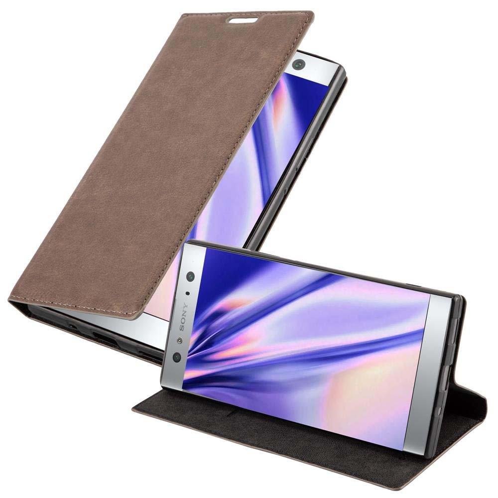 Cadorabo Hülle für Sony Xperia XA2 ULTRA Magnetverschluss, Kartenfach