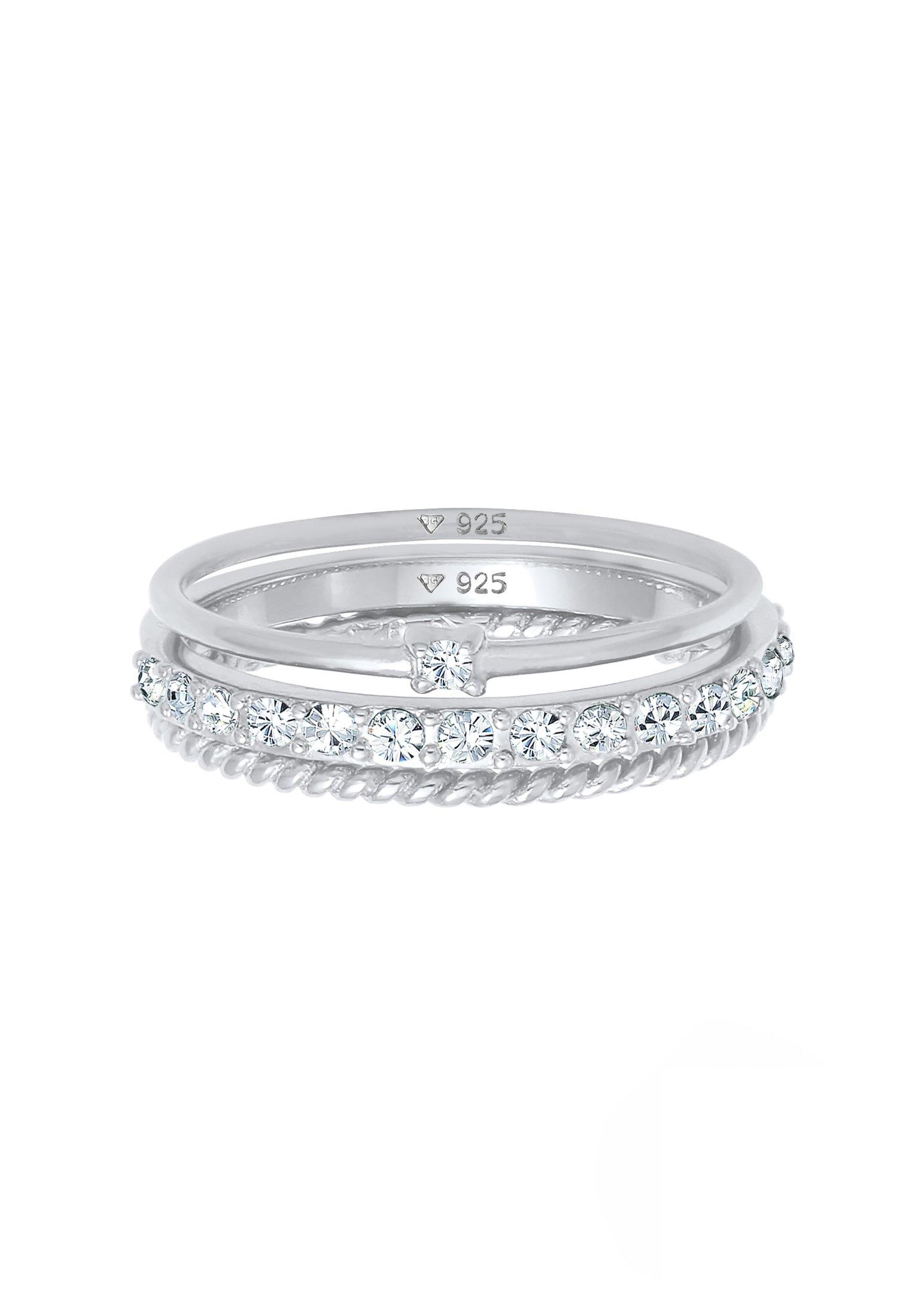 Elli Ring 3Er Set Kristalle