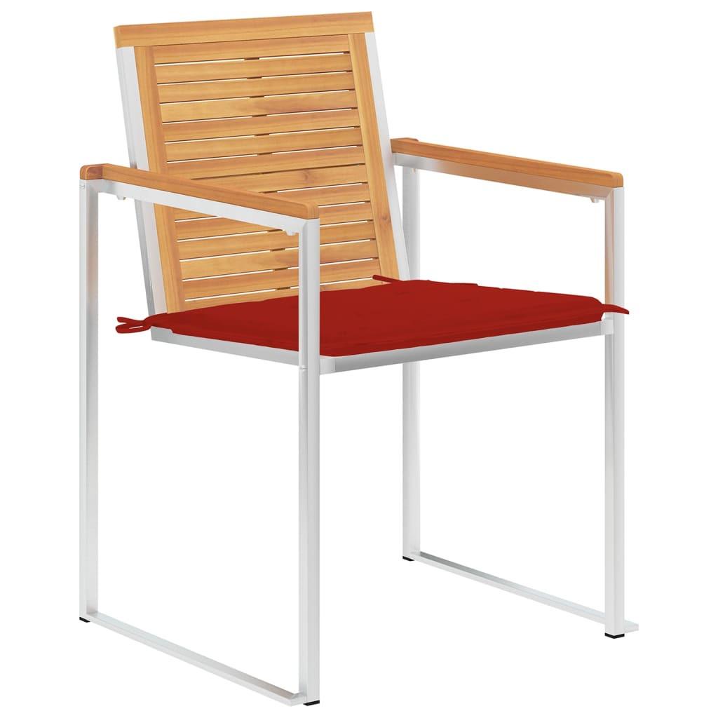 VidaXL Gartenstuhl teak