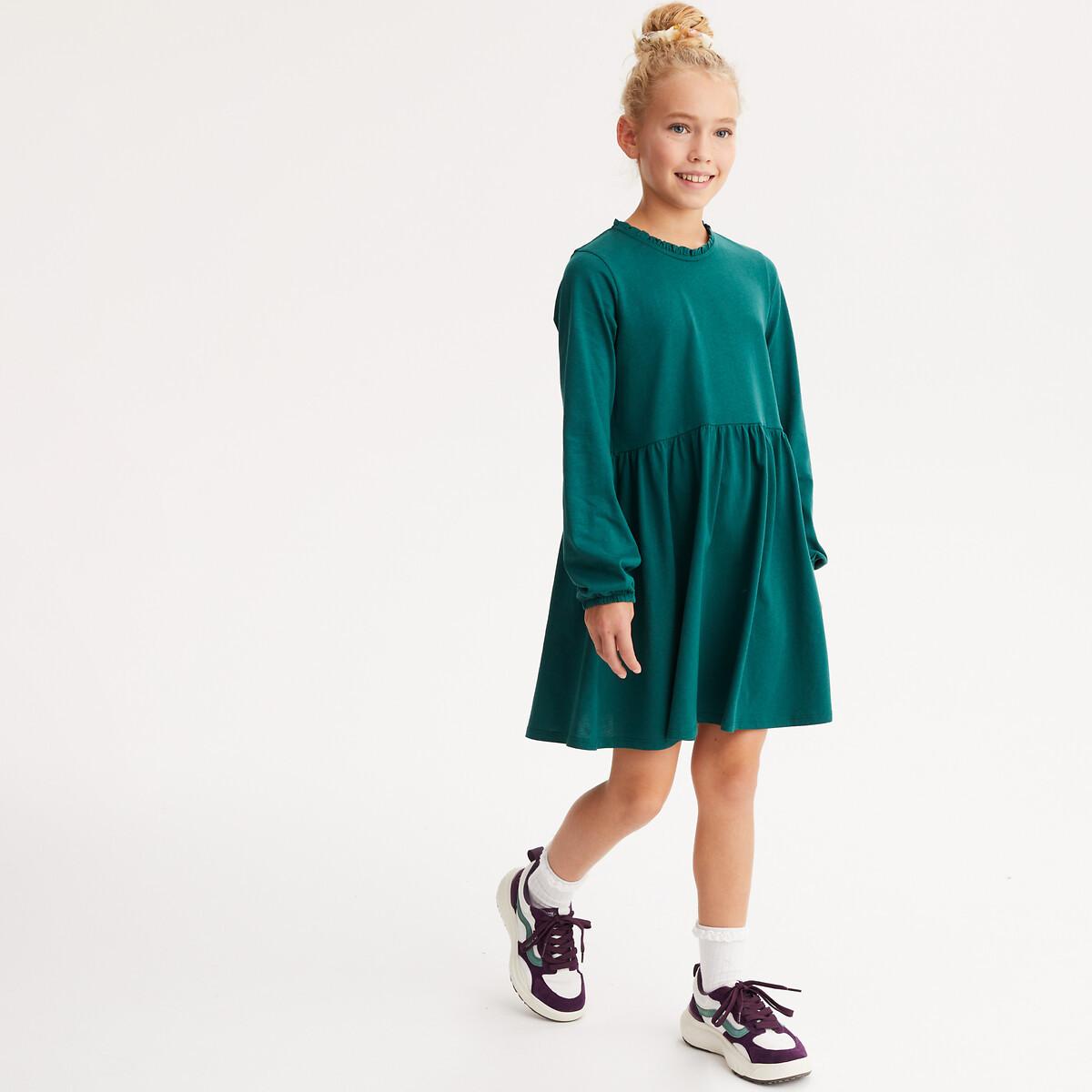 La Redoute Collections Langärmeliges Jersey-Kleid