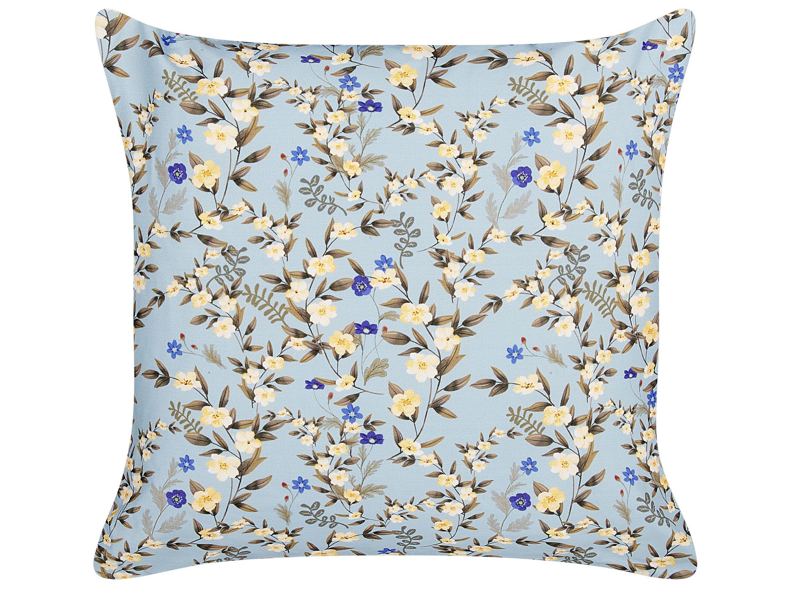 Beliani Gartenkissen 2er Set aus Polyester Boho VALLORIA