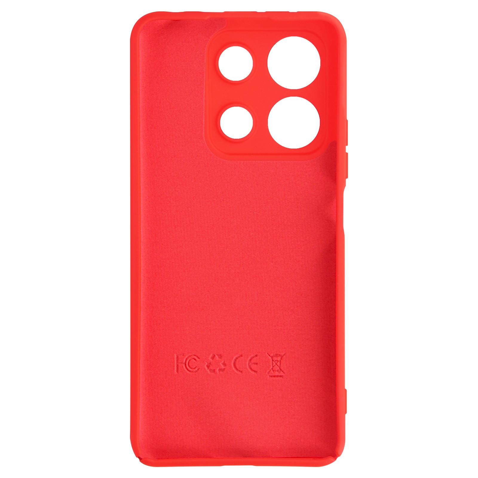 Avizar Hülle Xiaomi Redmi Note 13 5G Rot
