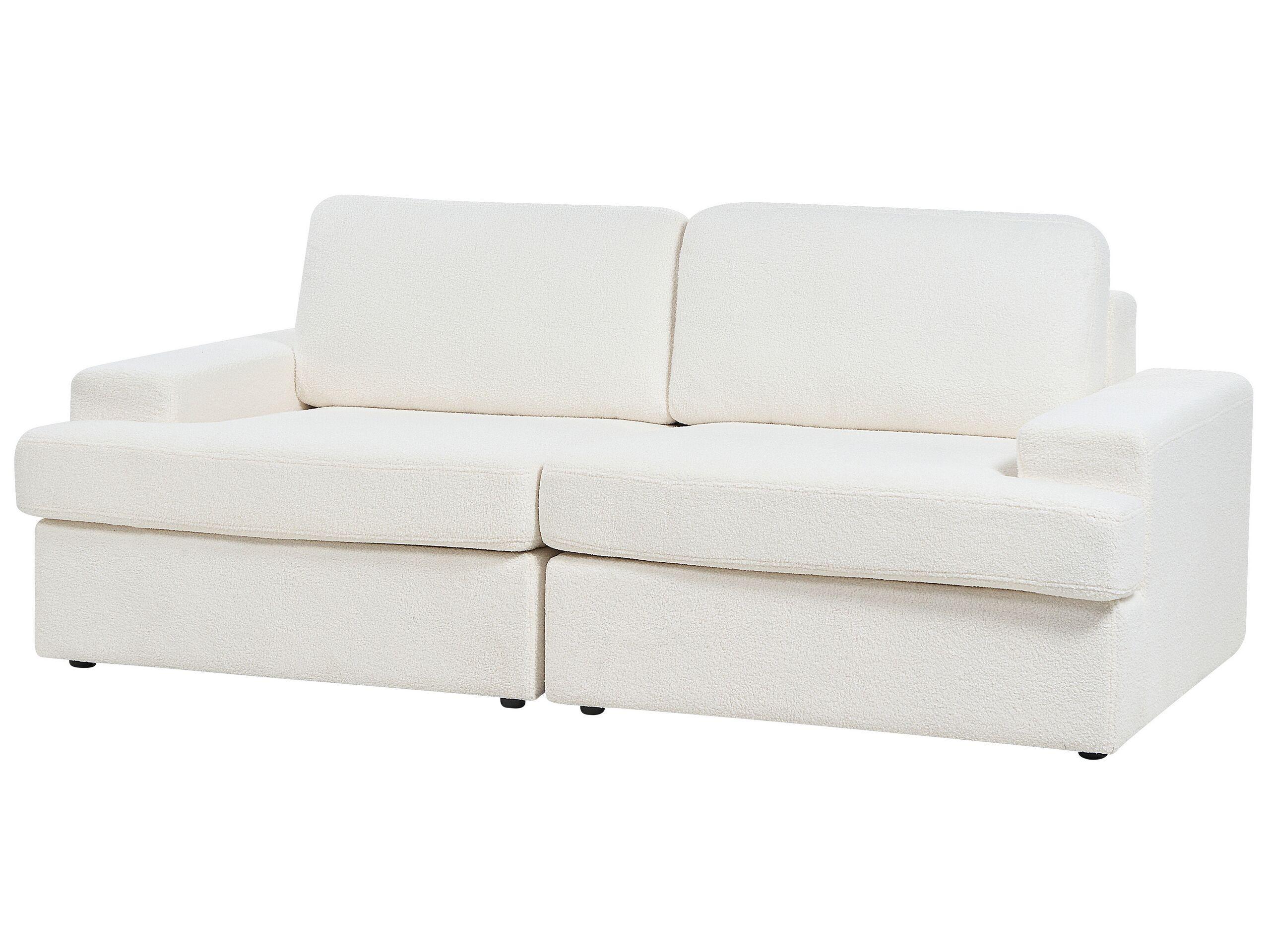 Beliani Wohnzimmer Set aus Bouclé Klassisch ALLA